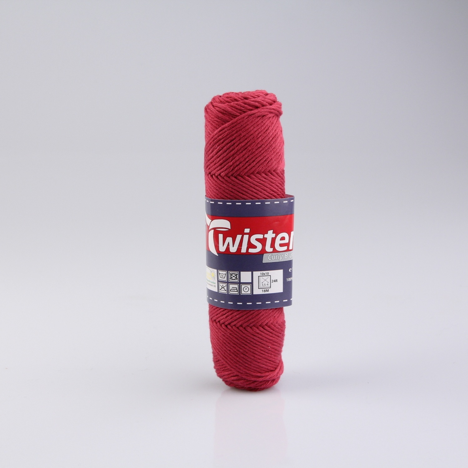 Häkelgarn TWISTER CURLY - bordeaux - 50g