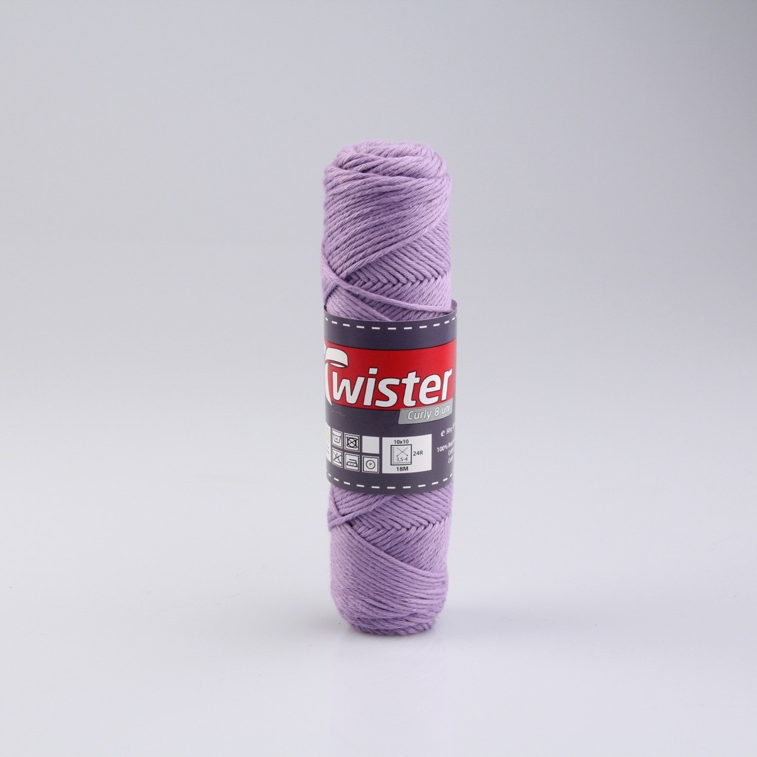 Häkelgarn TWISTER CURLY - hell-lila - 50g