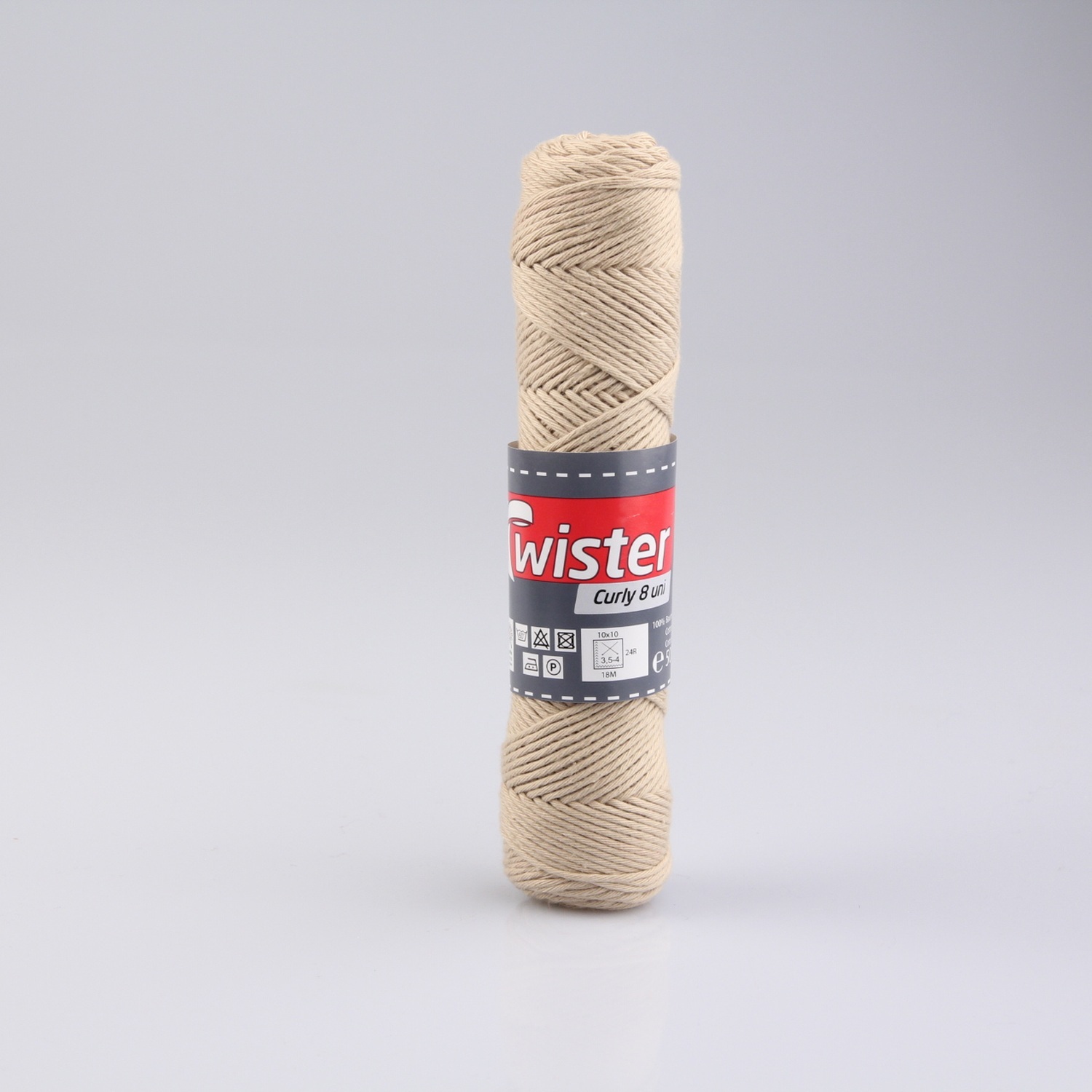 Häkelgarn TWISTER CURLY - kamel - 50g