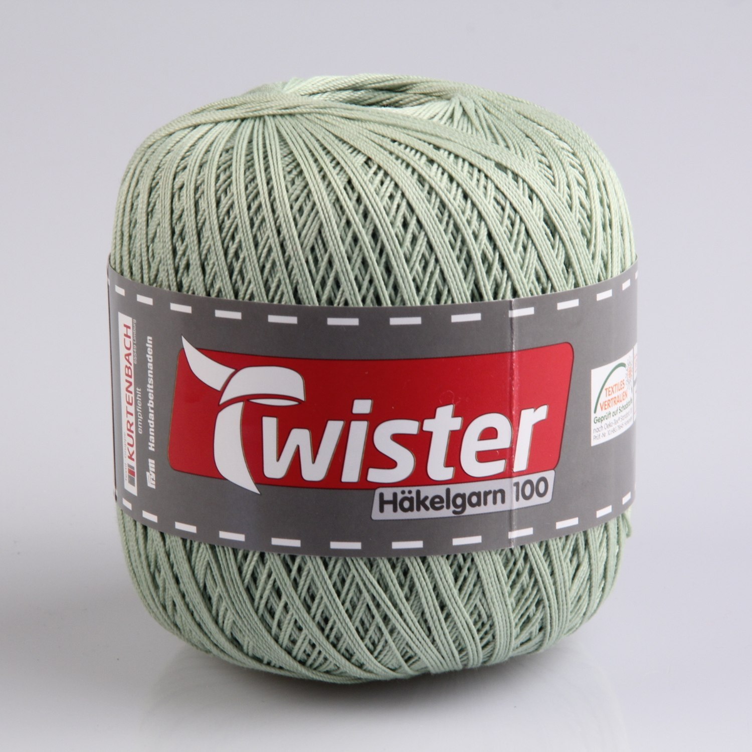 Häkelgarn TWISTER - lindgrün - 100g