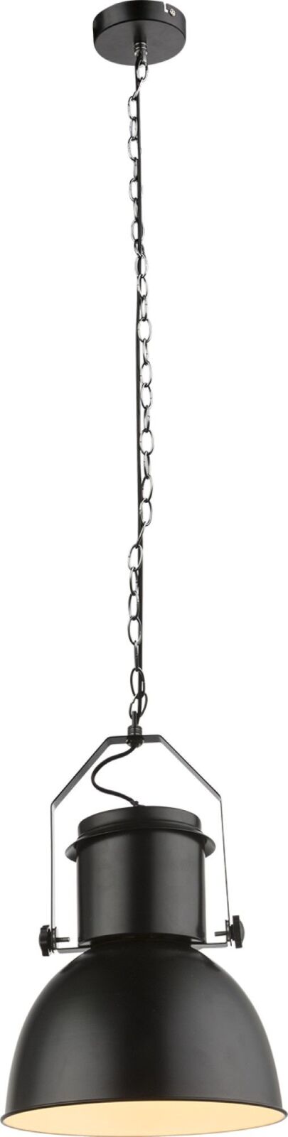 Hängeleuchte - schwarz - 120 cm