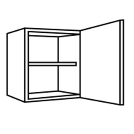 Hänger MATRIX - weiß Lacklaminat-weiß - 50 cm