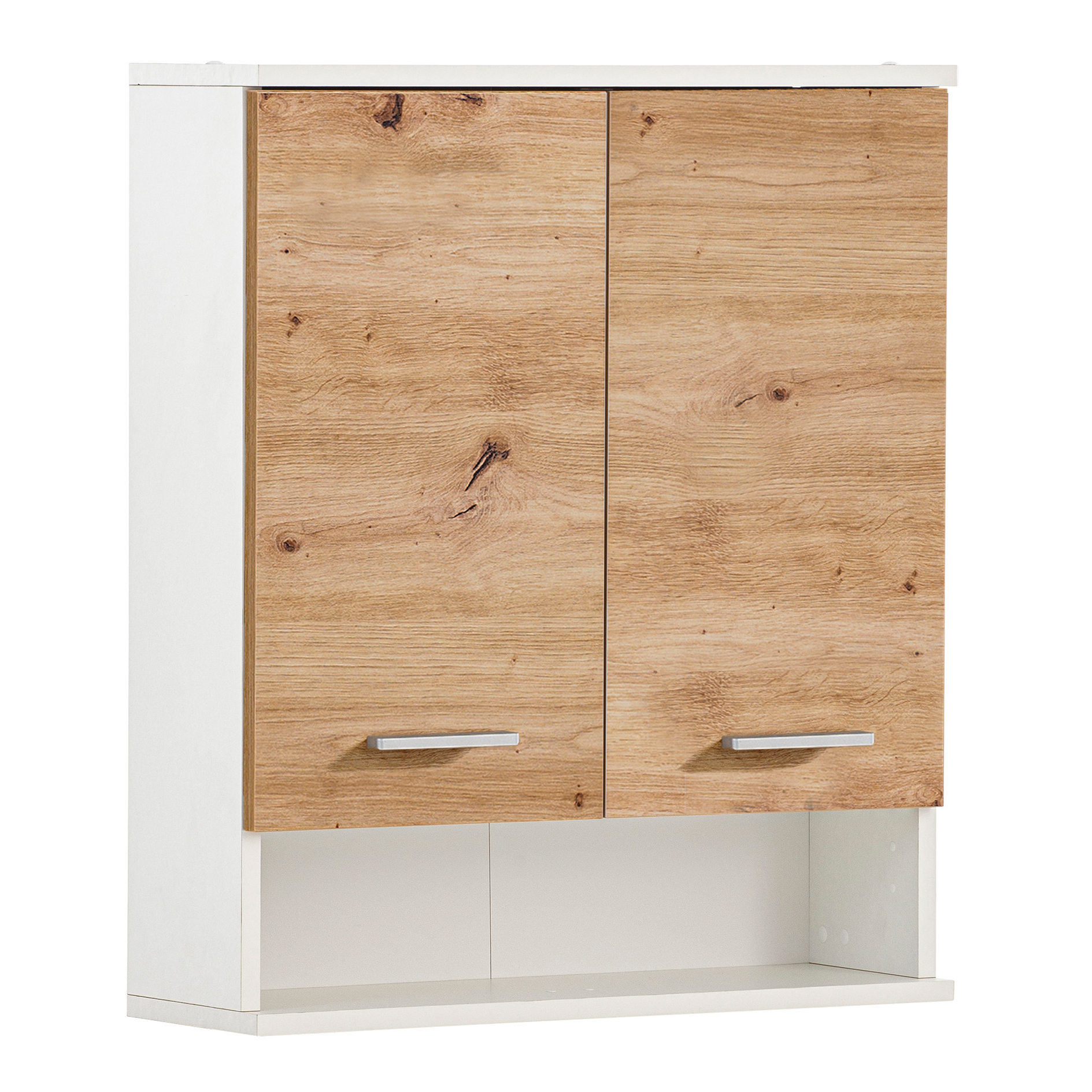 Hängeschrank - Artisan Eiche - weiß - 2 Türen