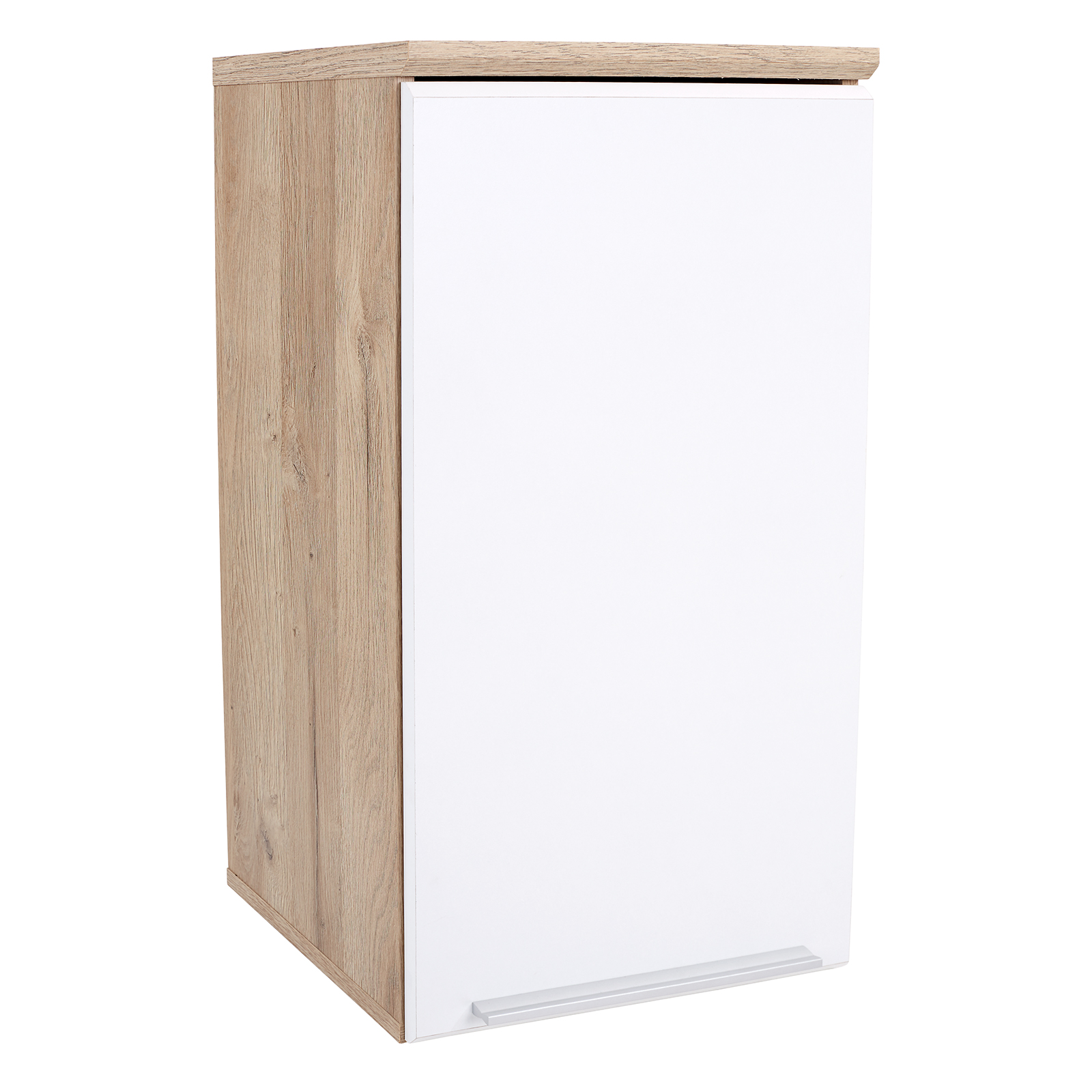 Hängeschrank - Bianco Eiche - weiß - 40 cm breit