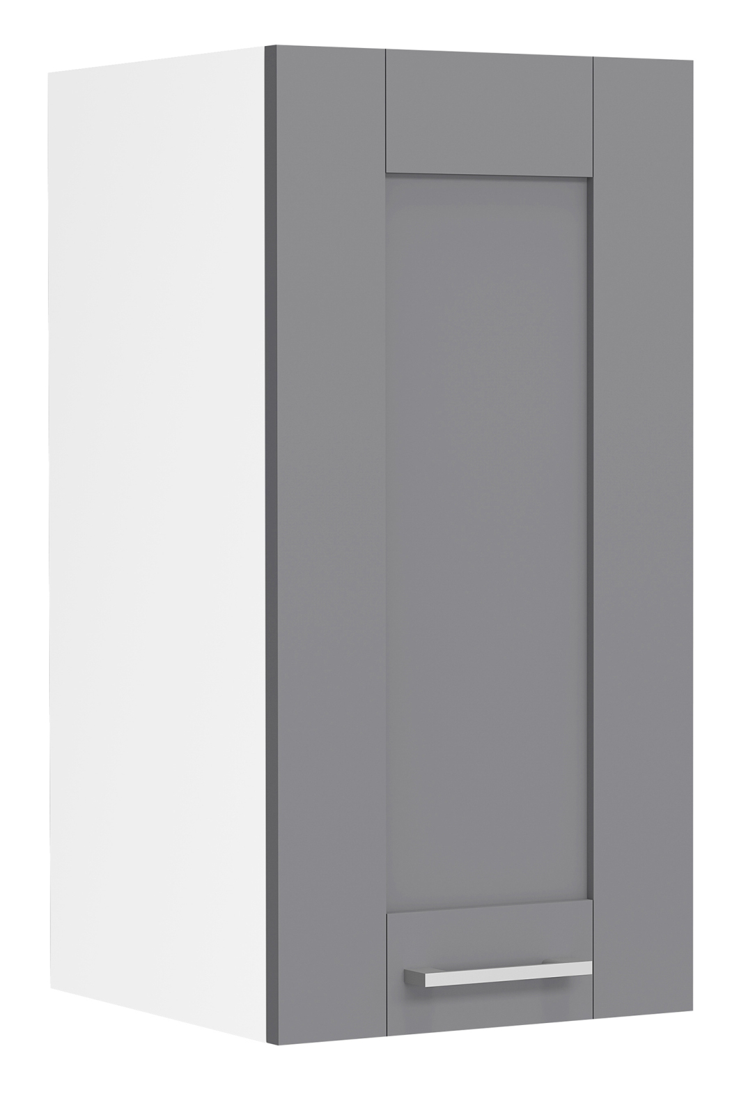 Hängeschrank COLURA - weiß-anthrazit - 30 cm