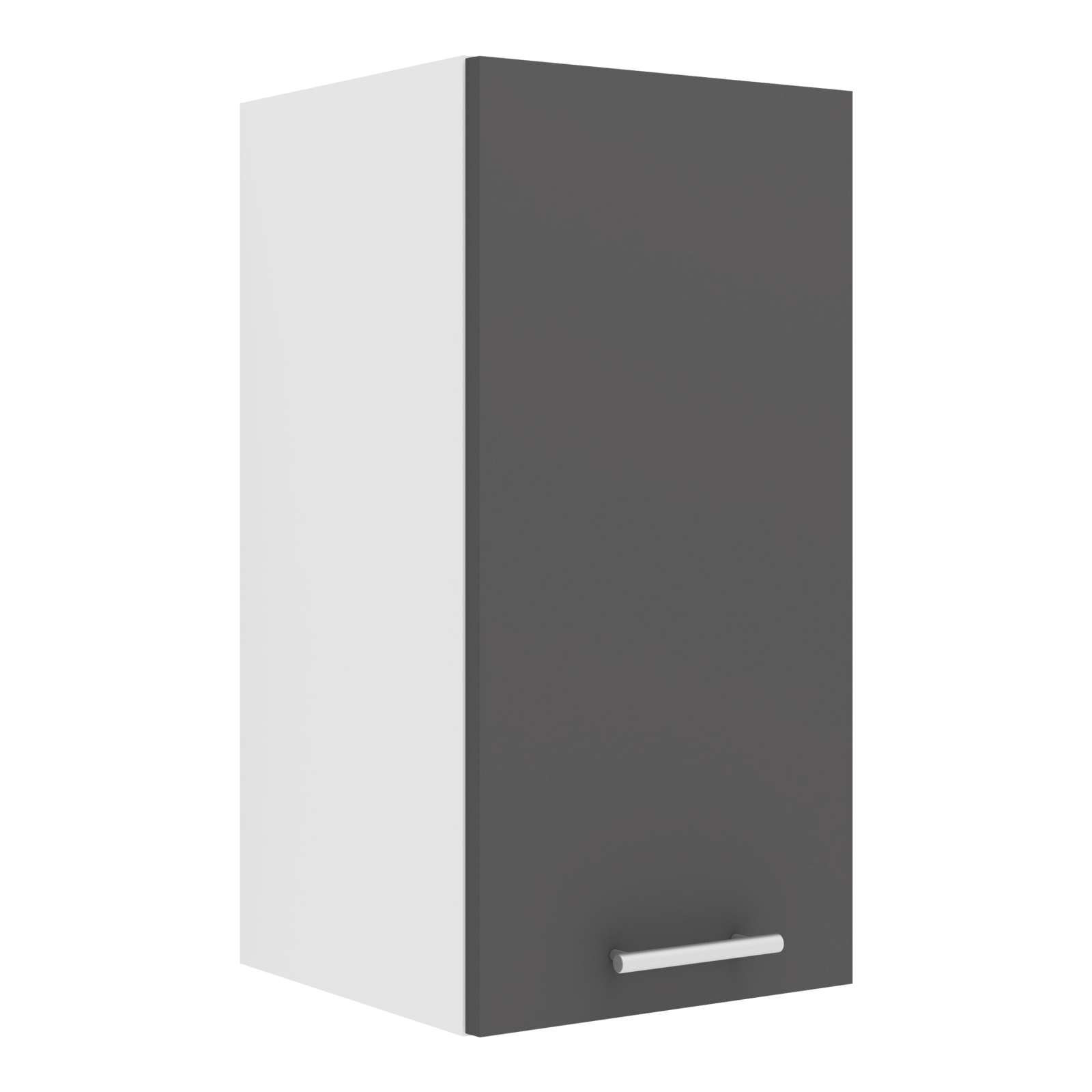 Hängeschrank ESILO - anthrazit - weiß - 30 cm