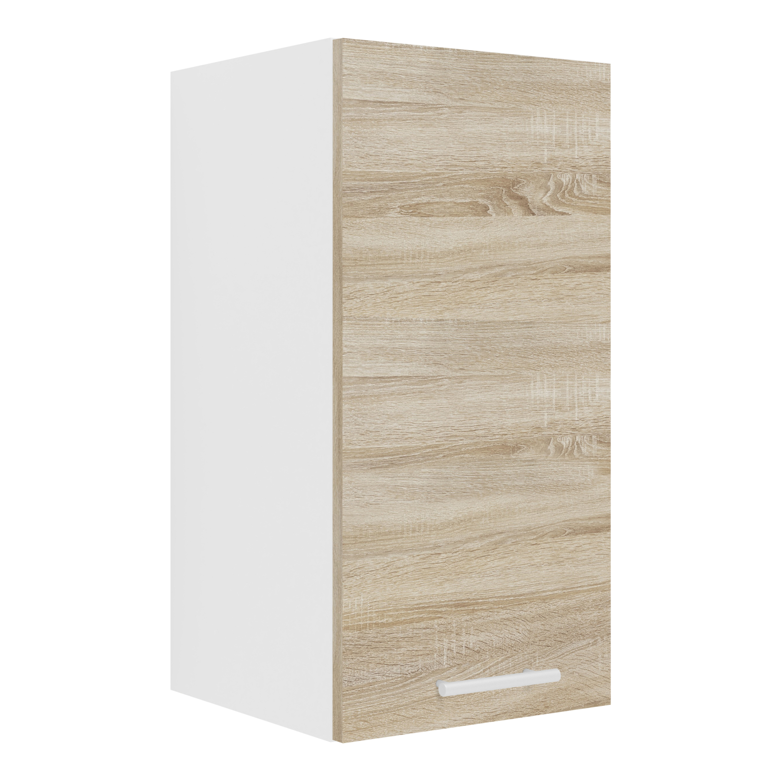 Hängeschrank ESILO - Sonoma Eiche - weiß - 30 cm