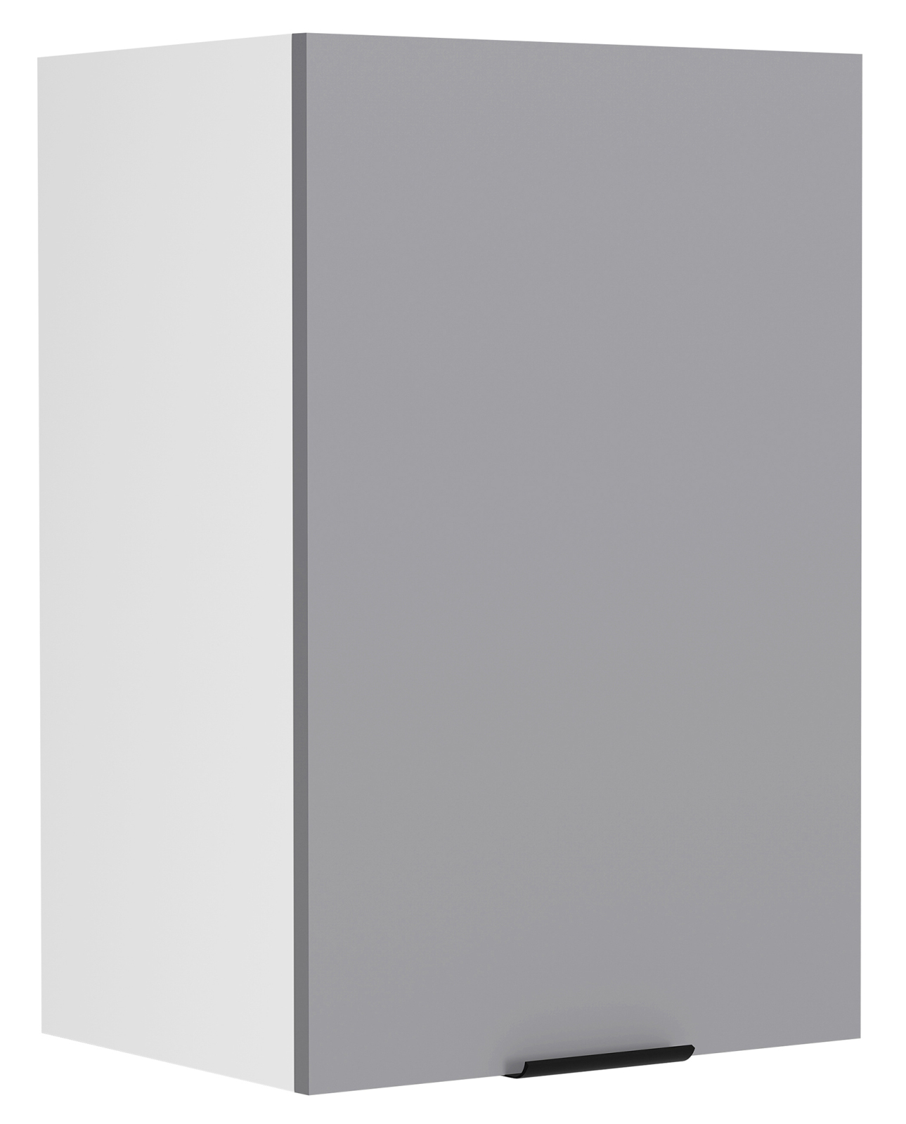 Hängeschrank FASOLA - weiß-anthrazit - 40 cm