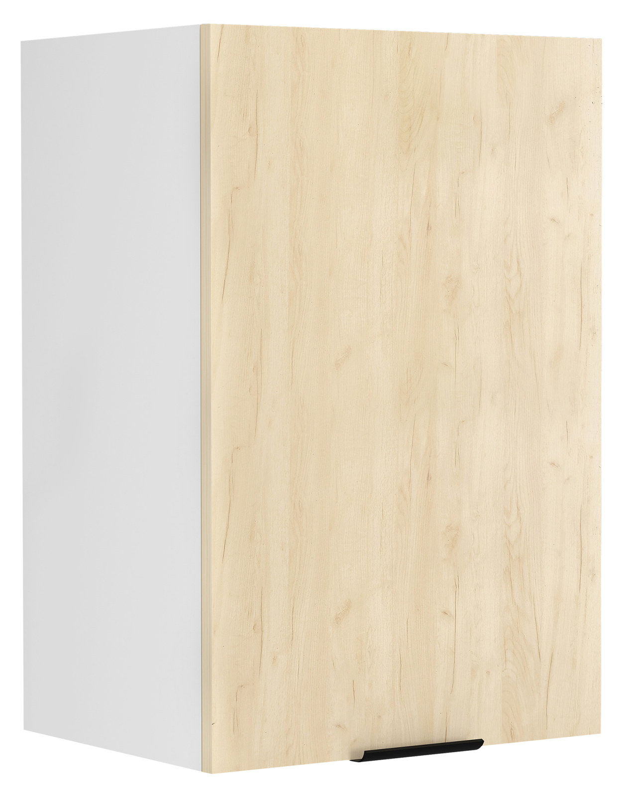 Hängeschrank FASOLA - weiß - Honig Eiche - 40 cm