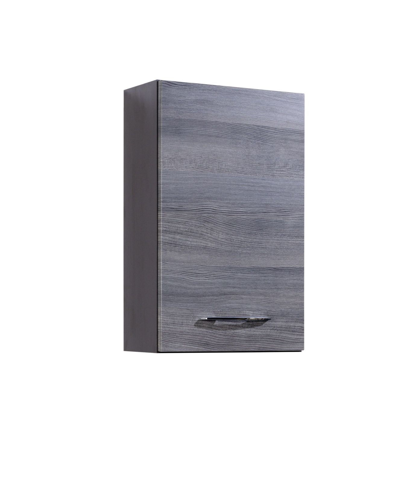 Hängeschrank FLORIDA - Eiche rauchsilber - graphitgrau - 40 cm