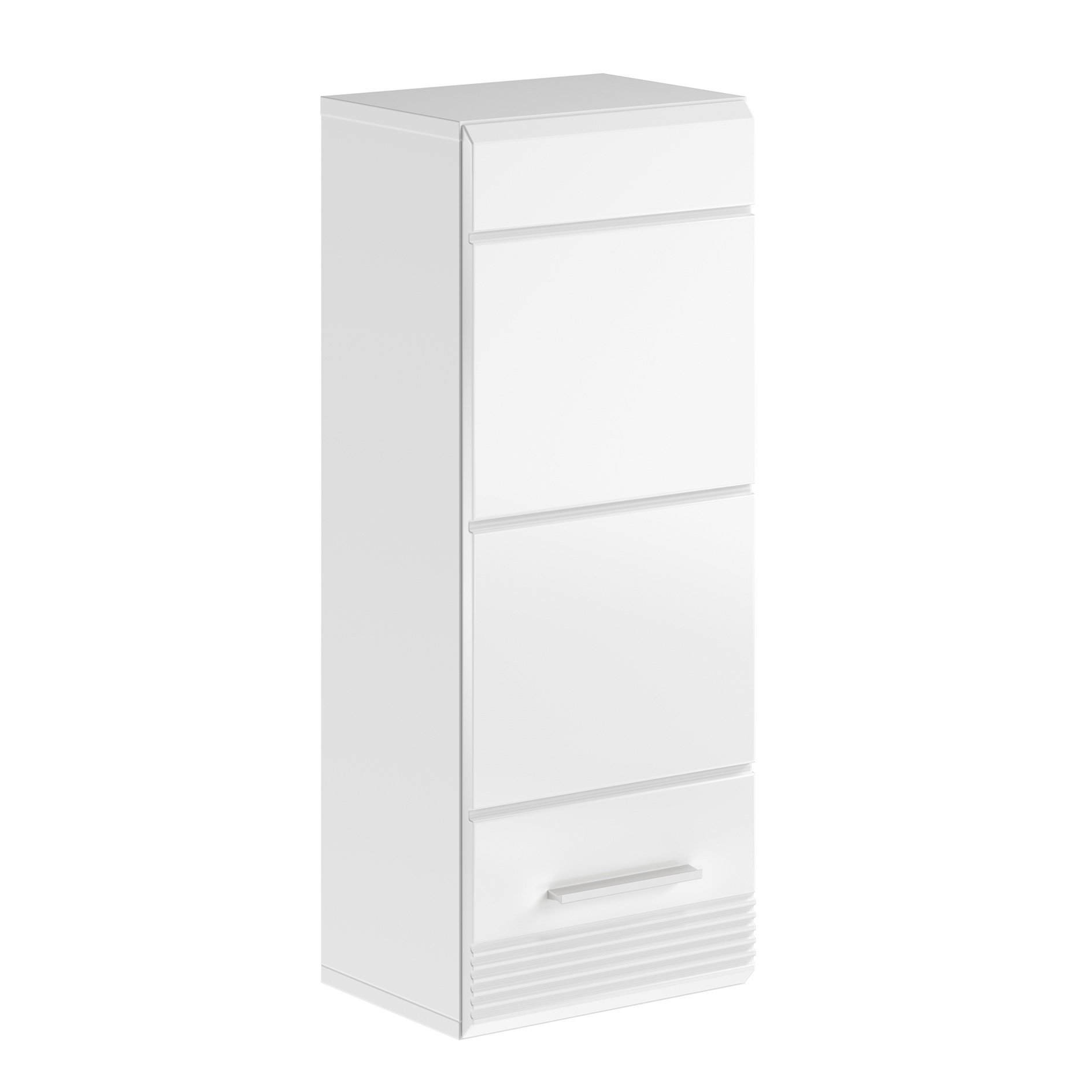 Hängeschrank LINUS - weiß Hochglanz - 30 cm