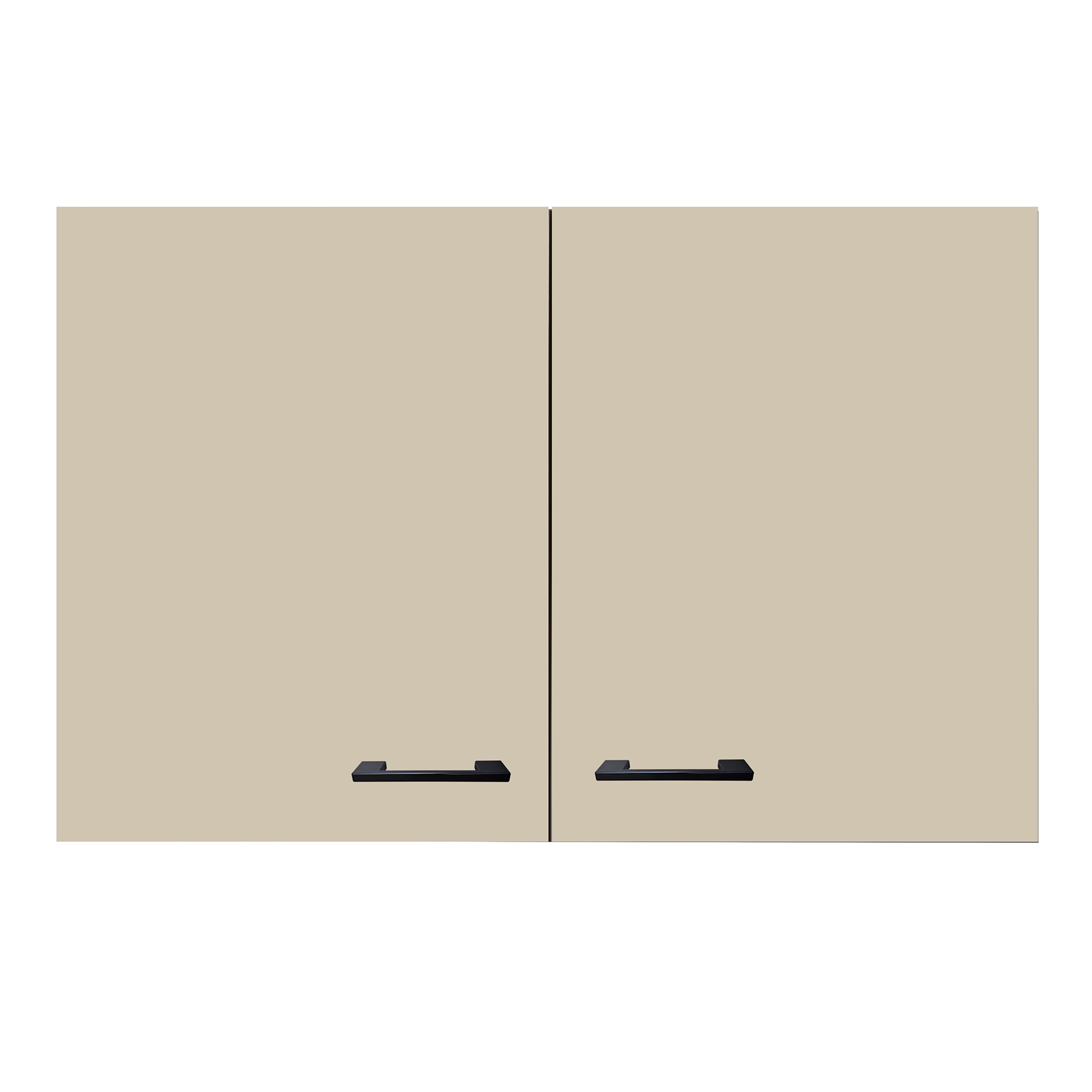 Hängeschrank - Macadamia matt - 100 cm breit