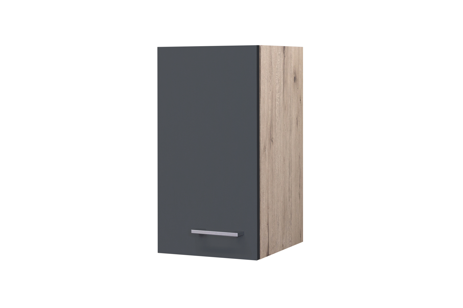 Hängeschrank MORENA - San Remo Eiche - Basaltgrau matt - 30 cm