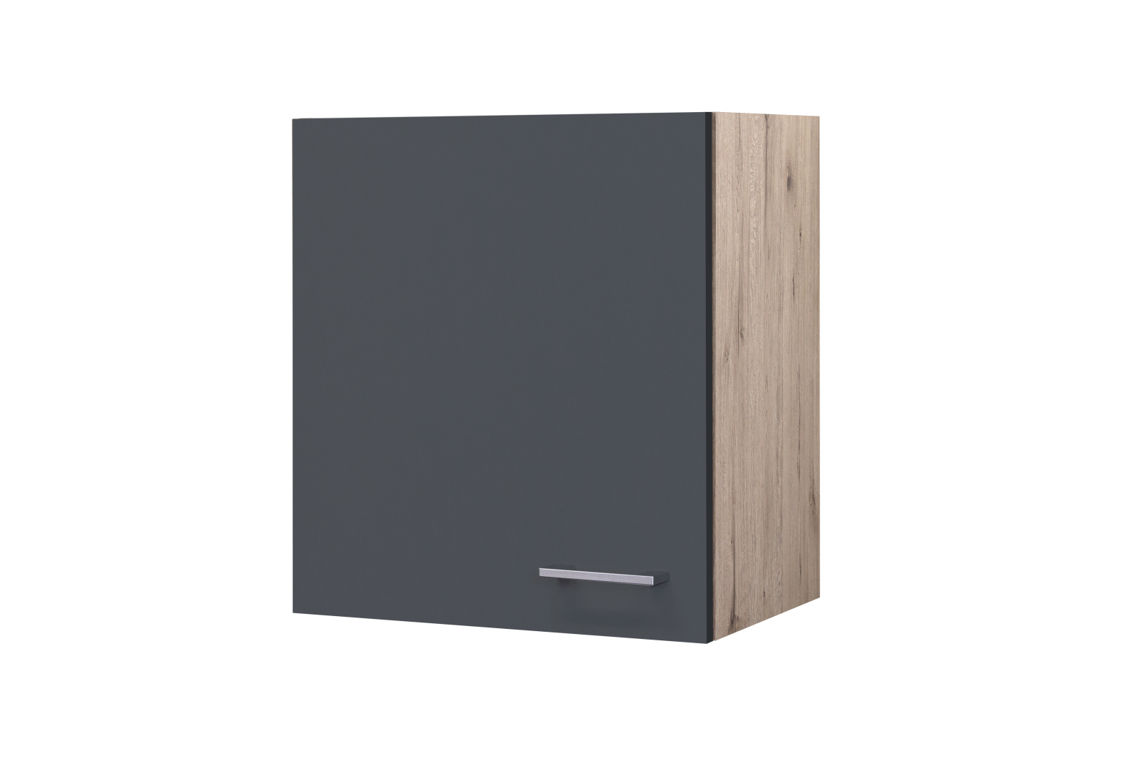 Hängeschrank MORENA - San Remo Eiche - Basaltgrau matt - 50 cm