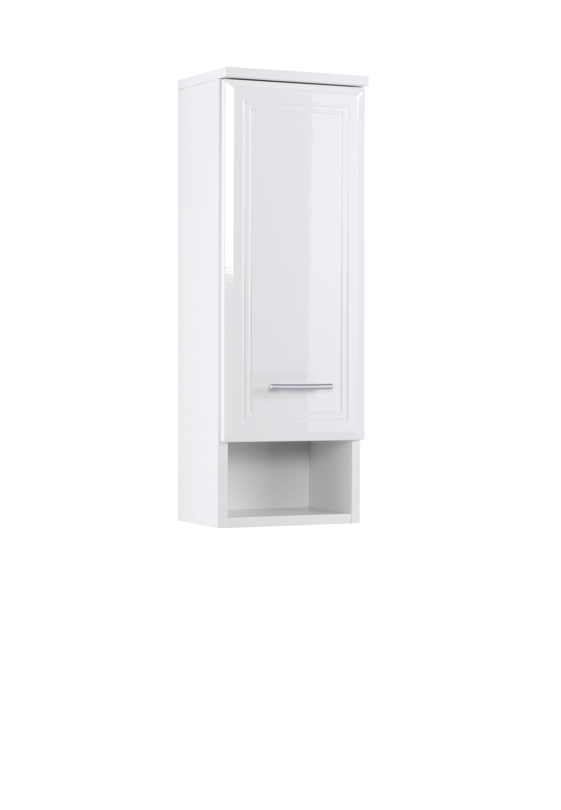 Hängeschrank NEAPEL - weiß Hochglanz - 25 cm