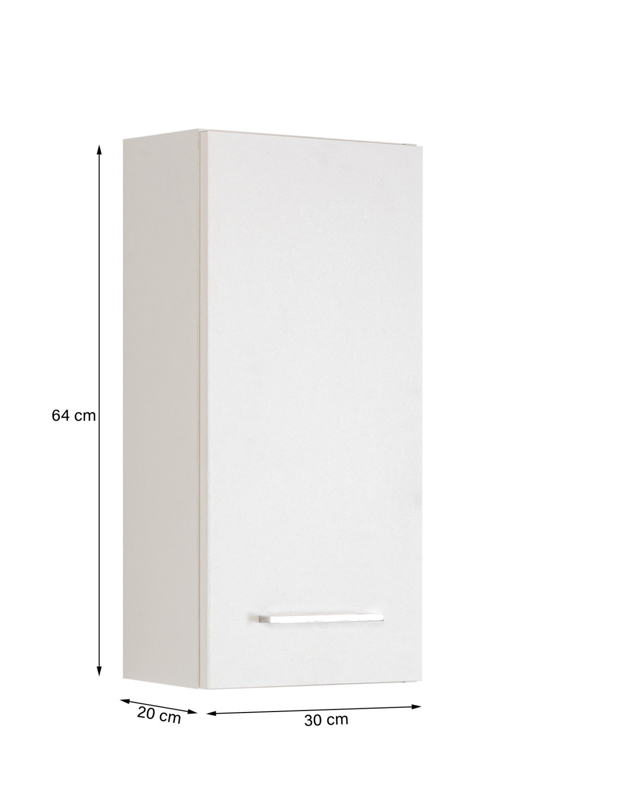 Hängeschrank PARIS - weiß - 30 cm