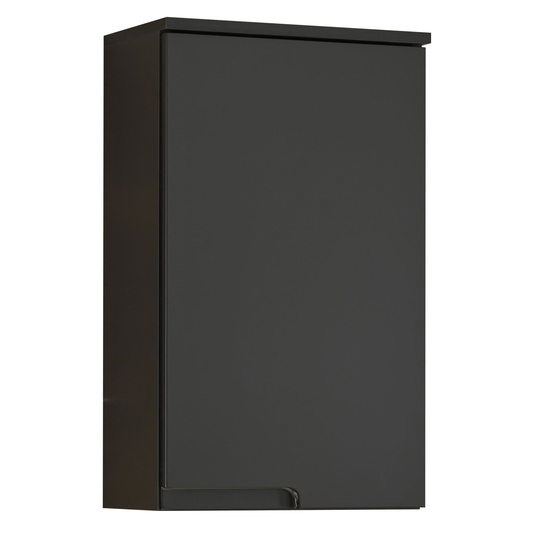 Hängeschrank - schwarz matt - 40 cm breit