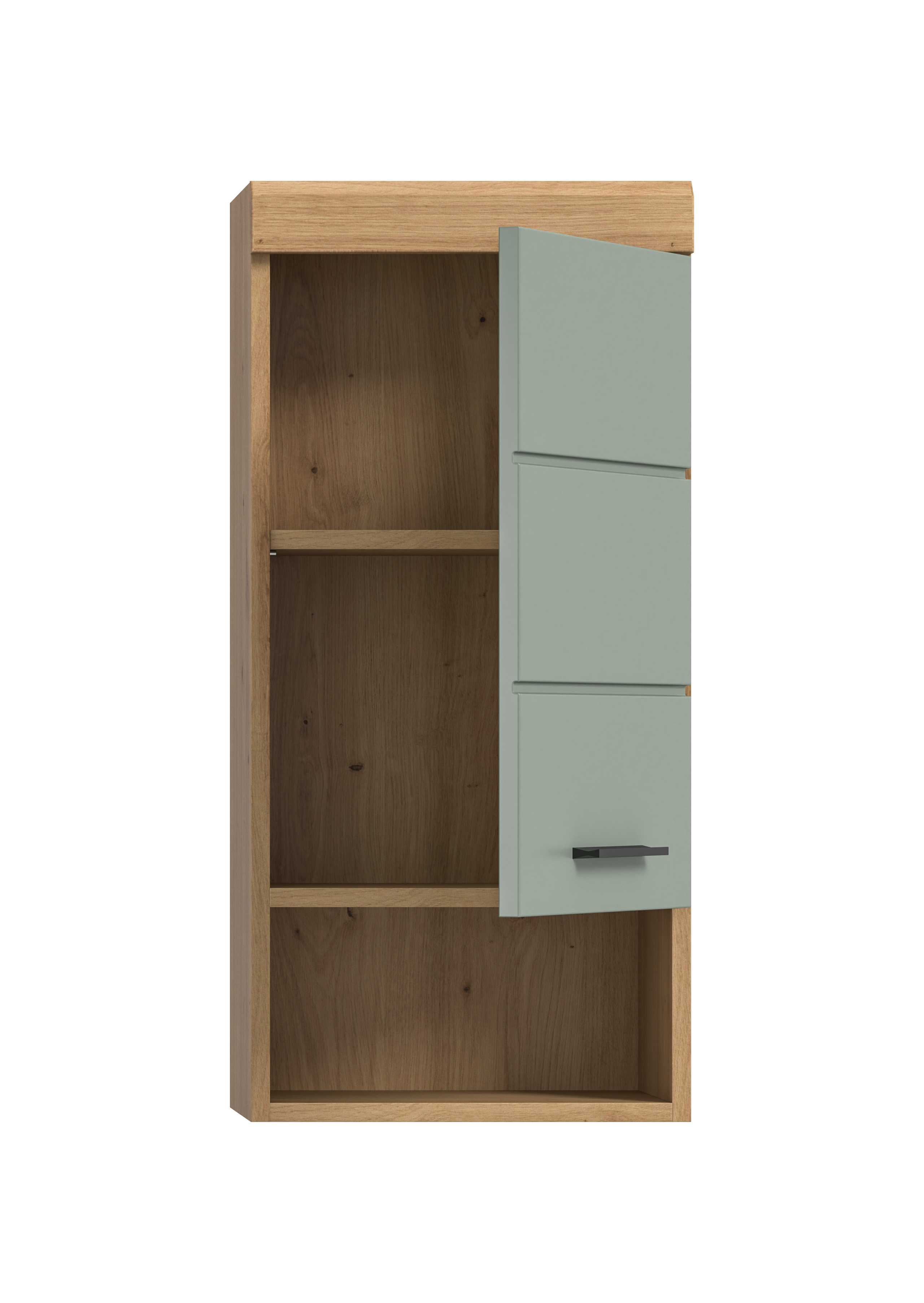 Hängeschrank SCOUT - Salbei - Artisan Eiche - 37 cm
