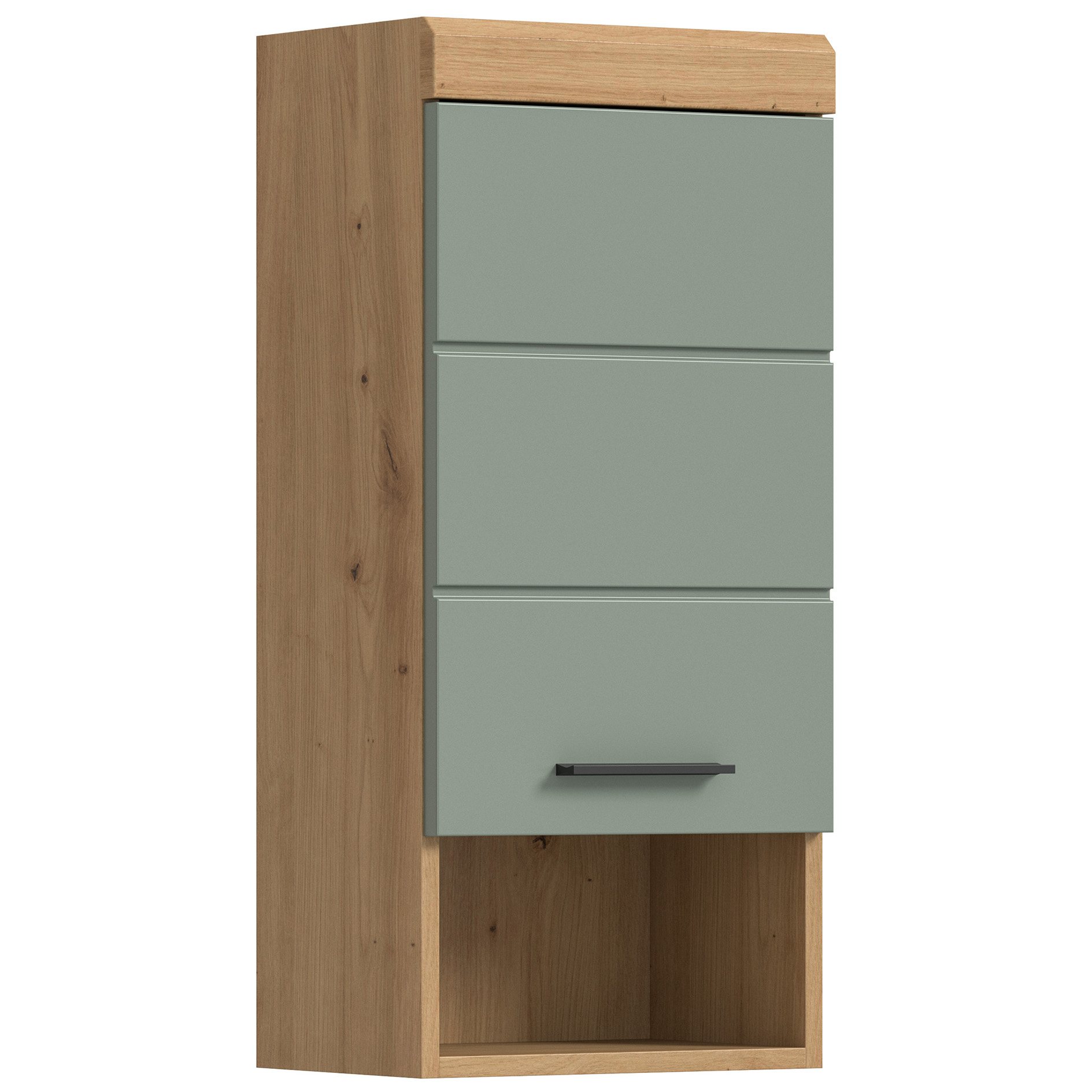 Hängeschrank SCOUT - Salbei - Artisan Eiche - 37 cm
