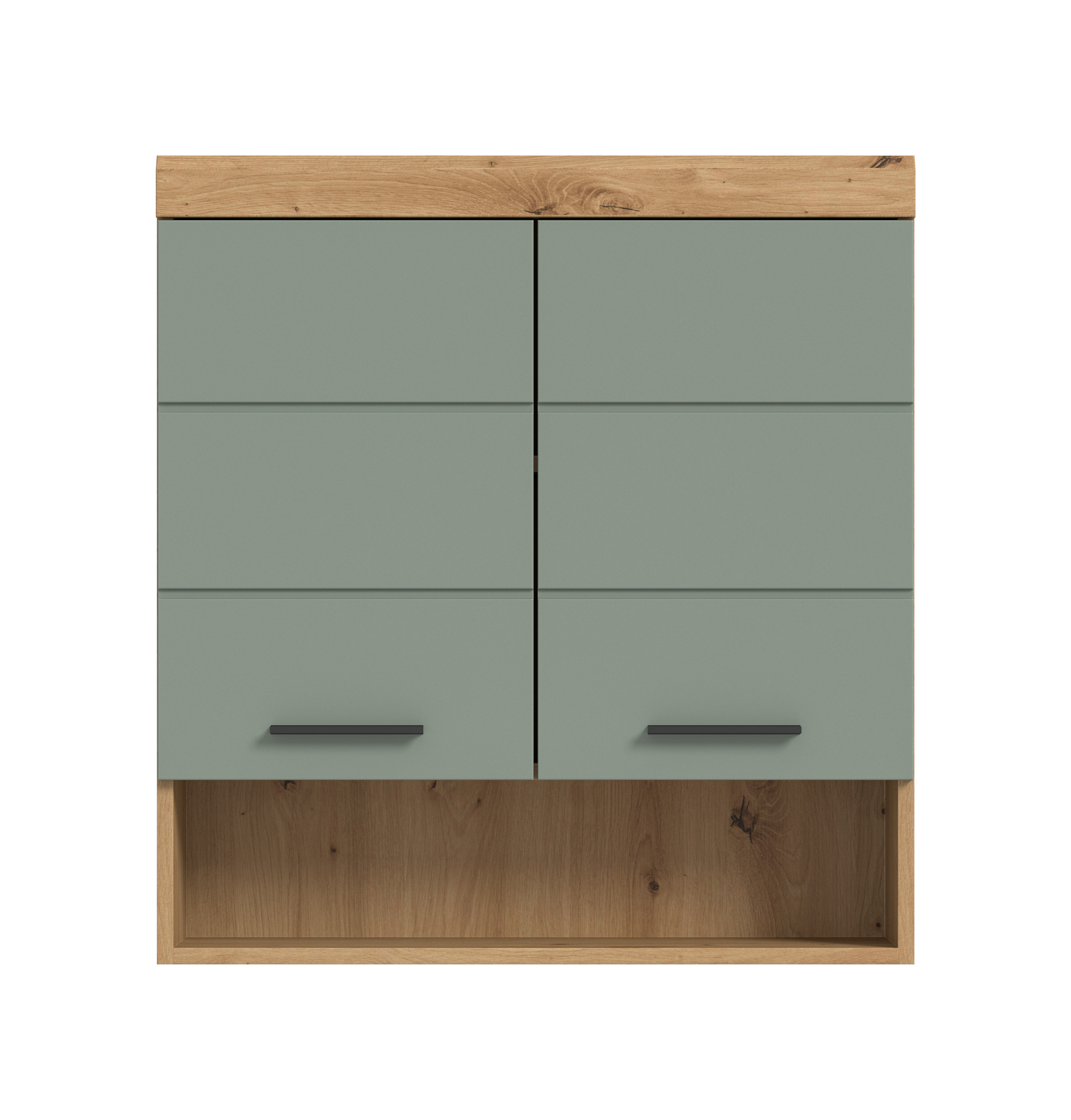 Hängeschrank SCOUT - Salbei - Artisan Eiche - 74 cm