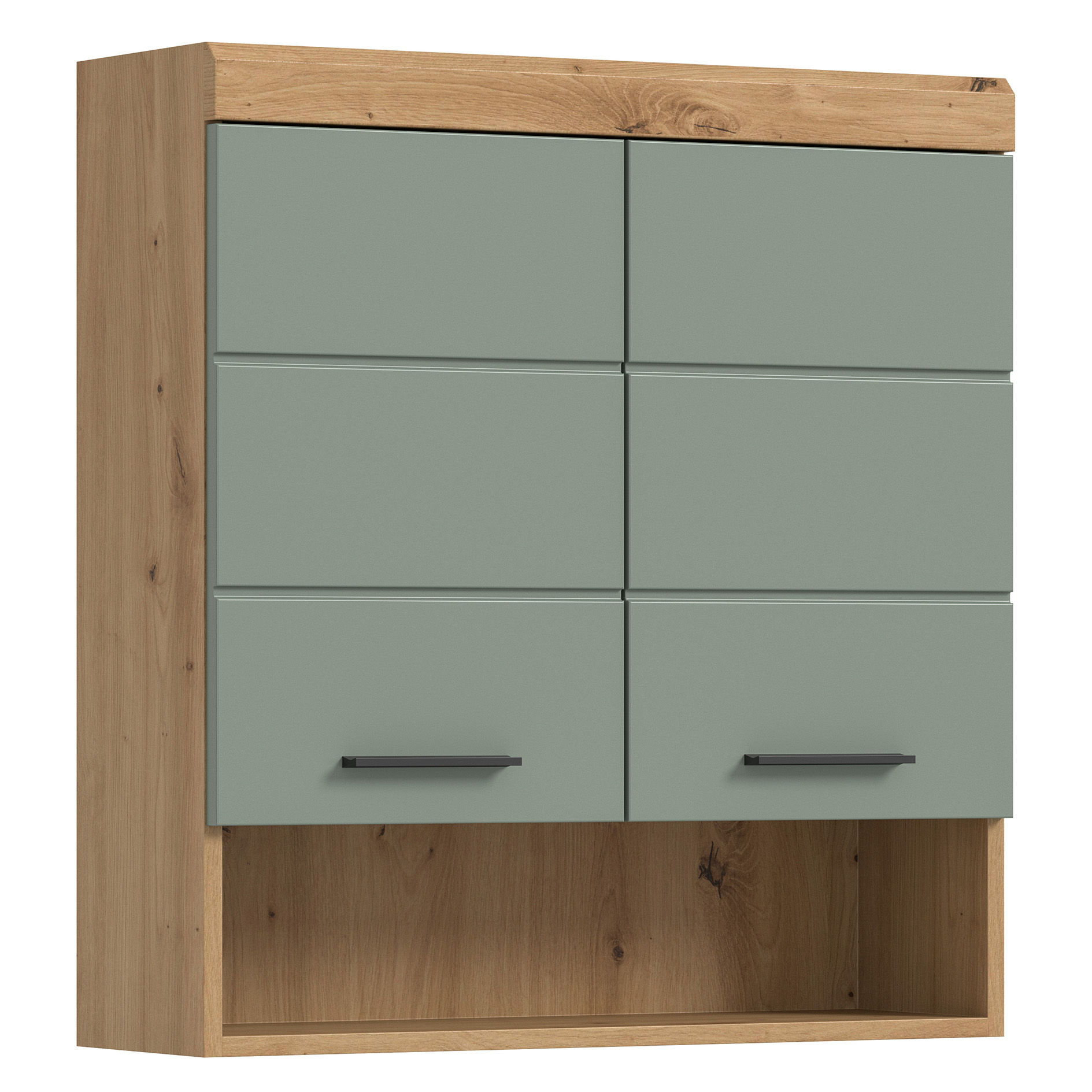 Hängeschrank SCOUT - Salbei - Artisan Eiche - 74 cm