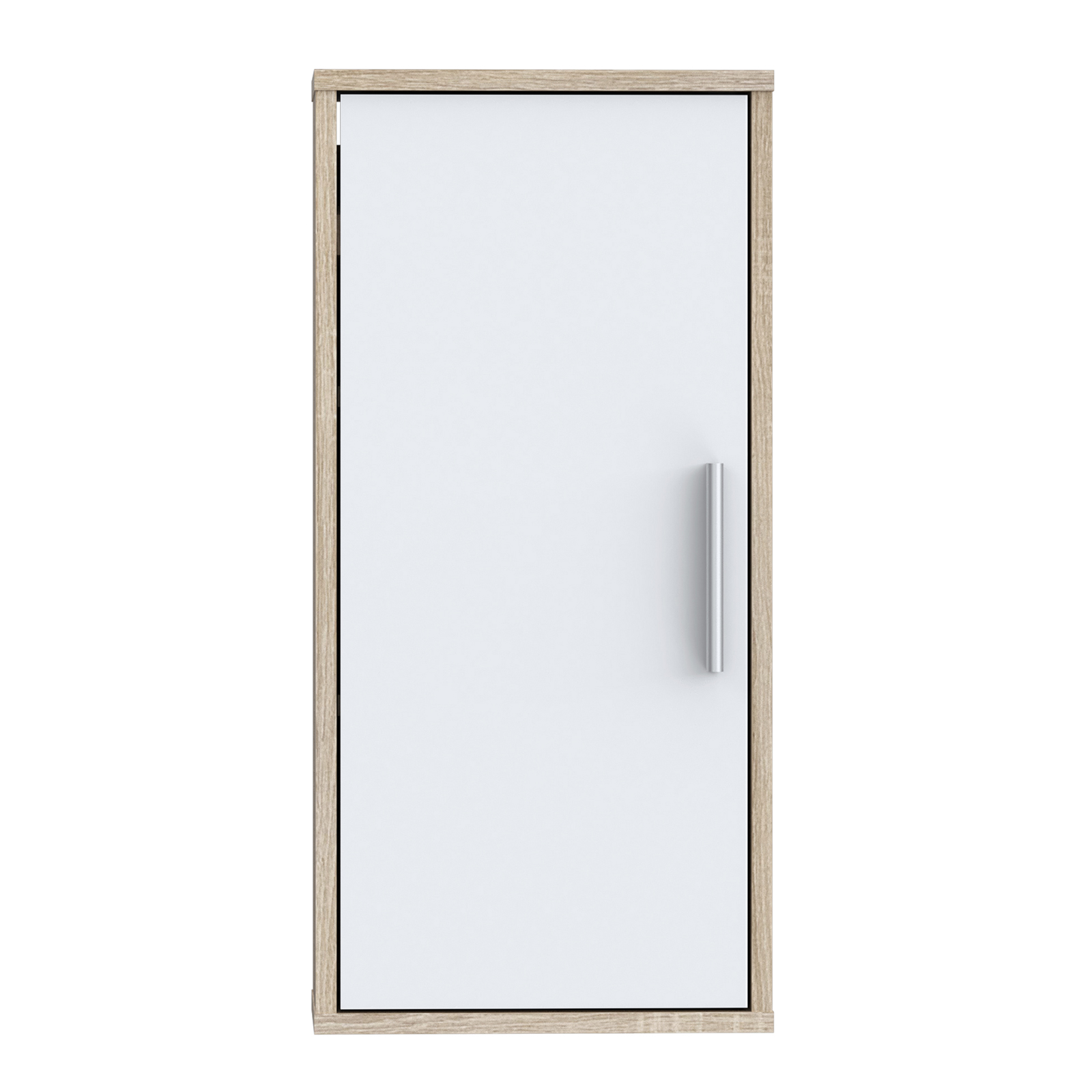 Hängeschrank - Sonoma Eiche - weiß - 33 cm breit