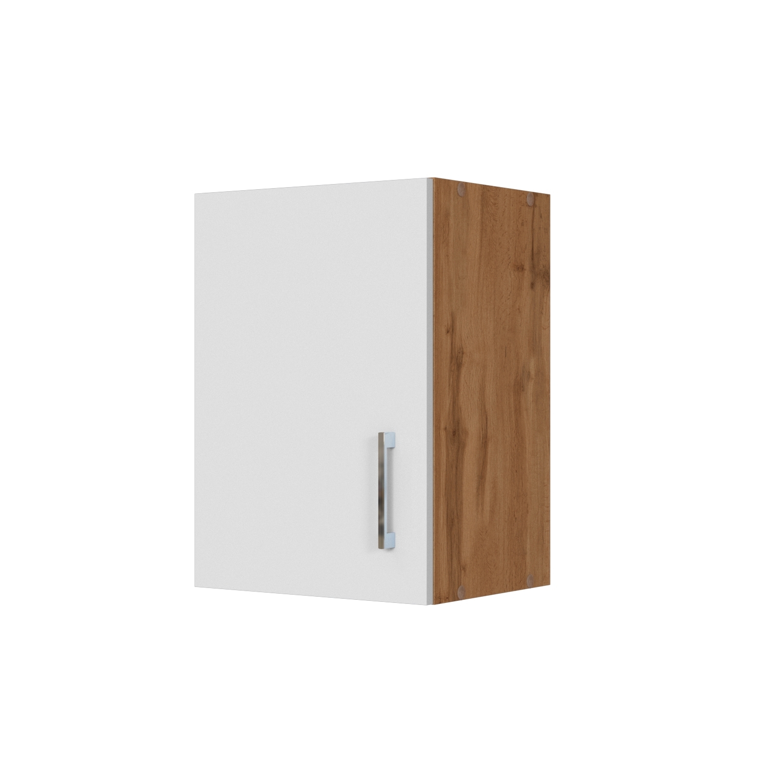 Hängeschrank SORRENTO - weiß - Wotan Eiche - 40 cm breit