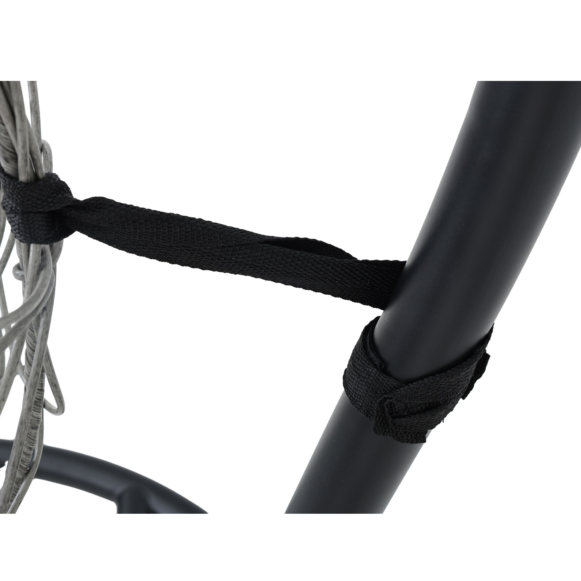 Hängesessel - anthrazit - grau - 195 cm hoch
