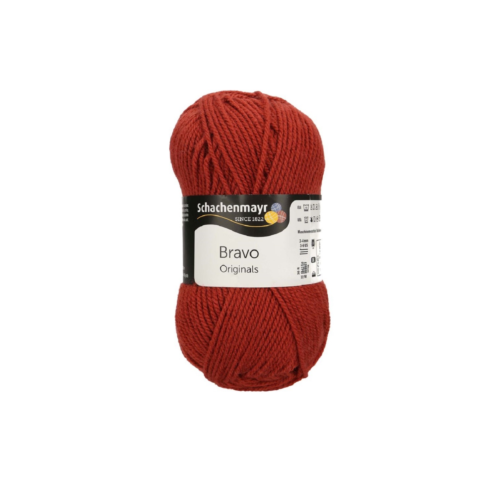 Handstrickgarn BRAVO - kupfer - 50g