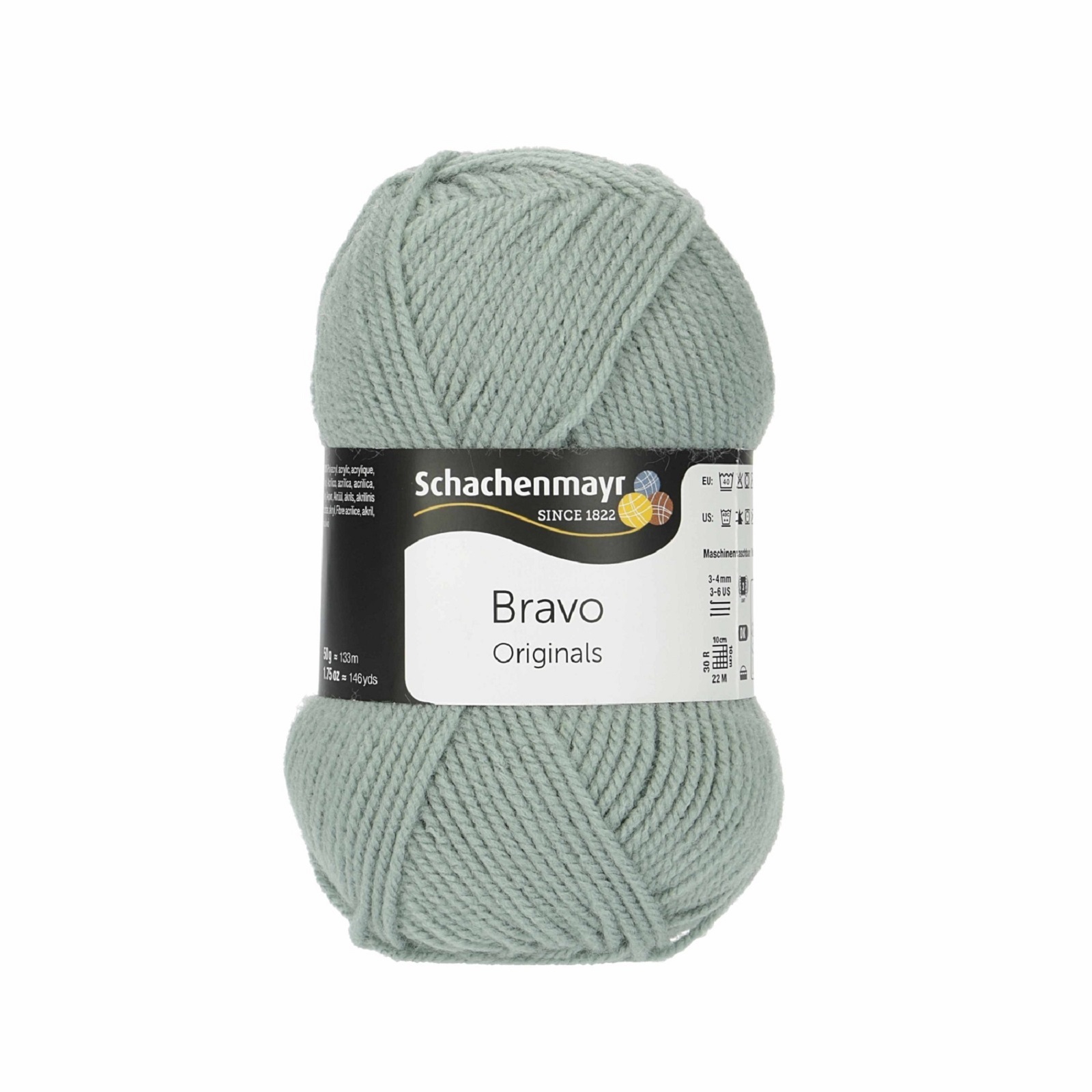 Handstrickgarn BRAVO - meergrün - 50g