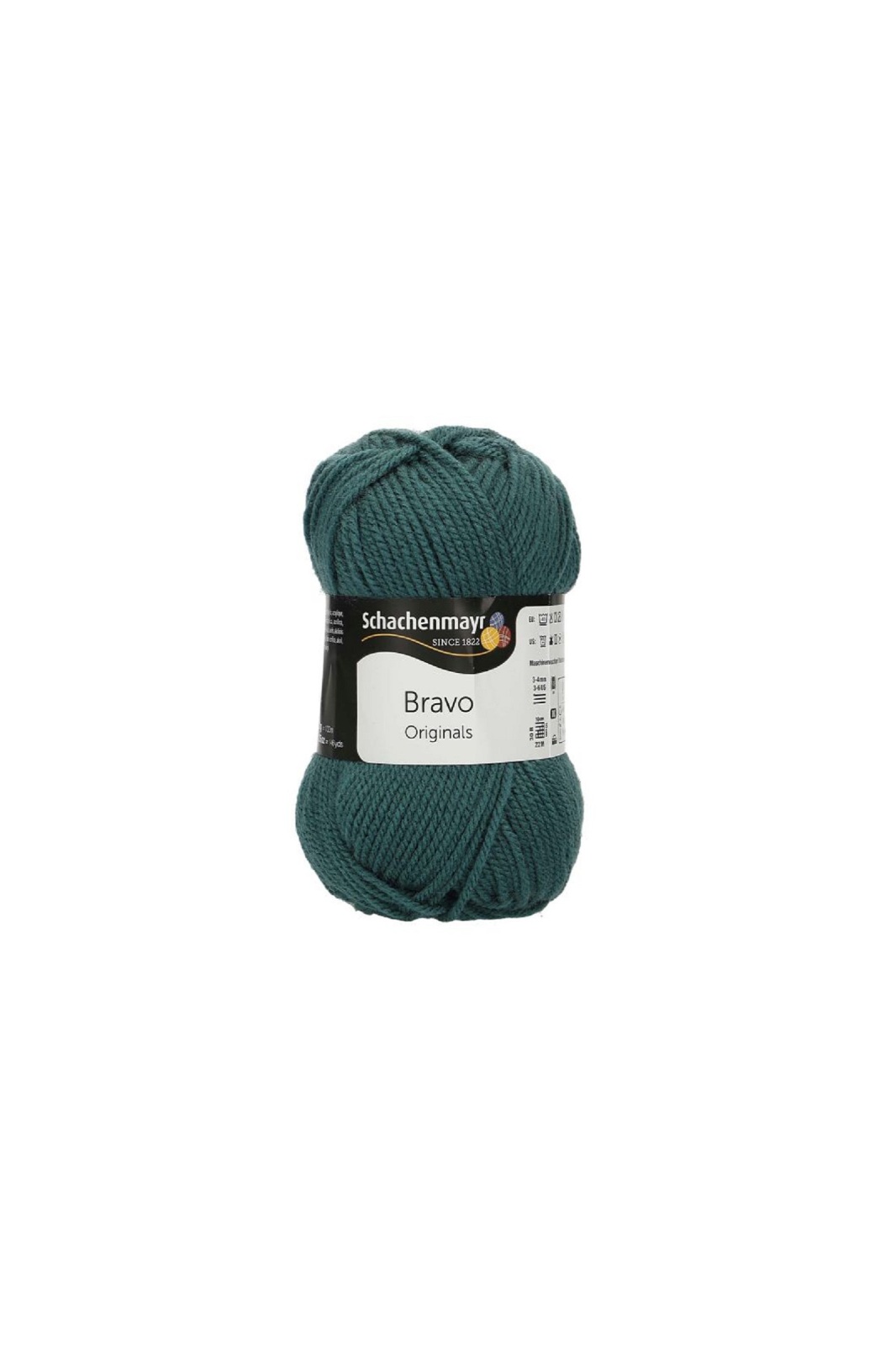 Handstrickgarn BRAVO - teal - 50g