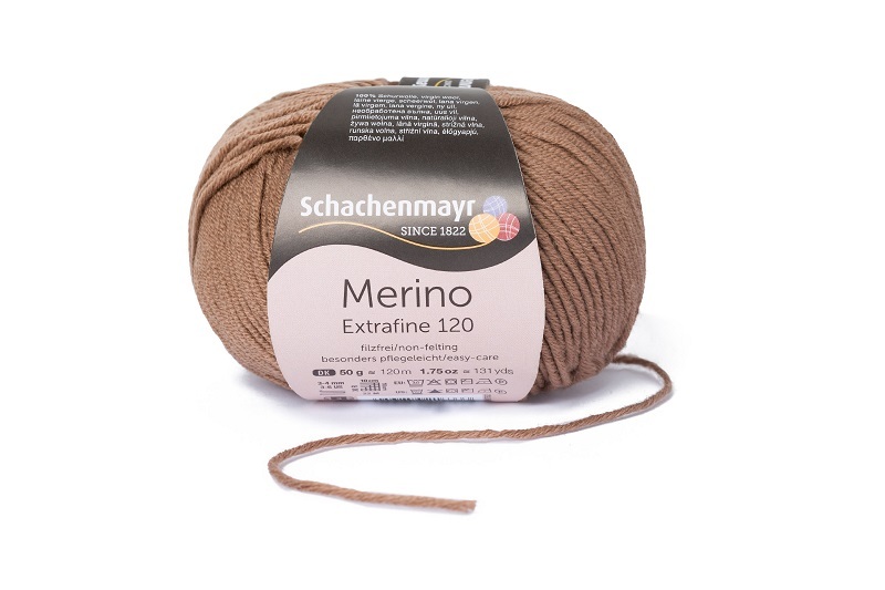 Handstrickgarn MERINO EXTRAFINE 120 - trench-coat - 50g