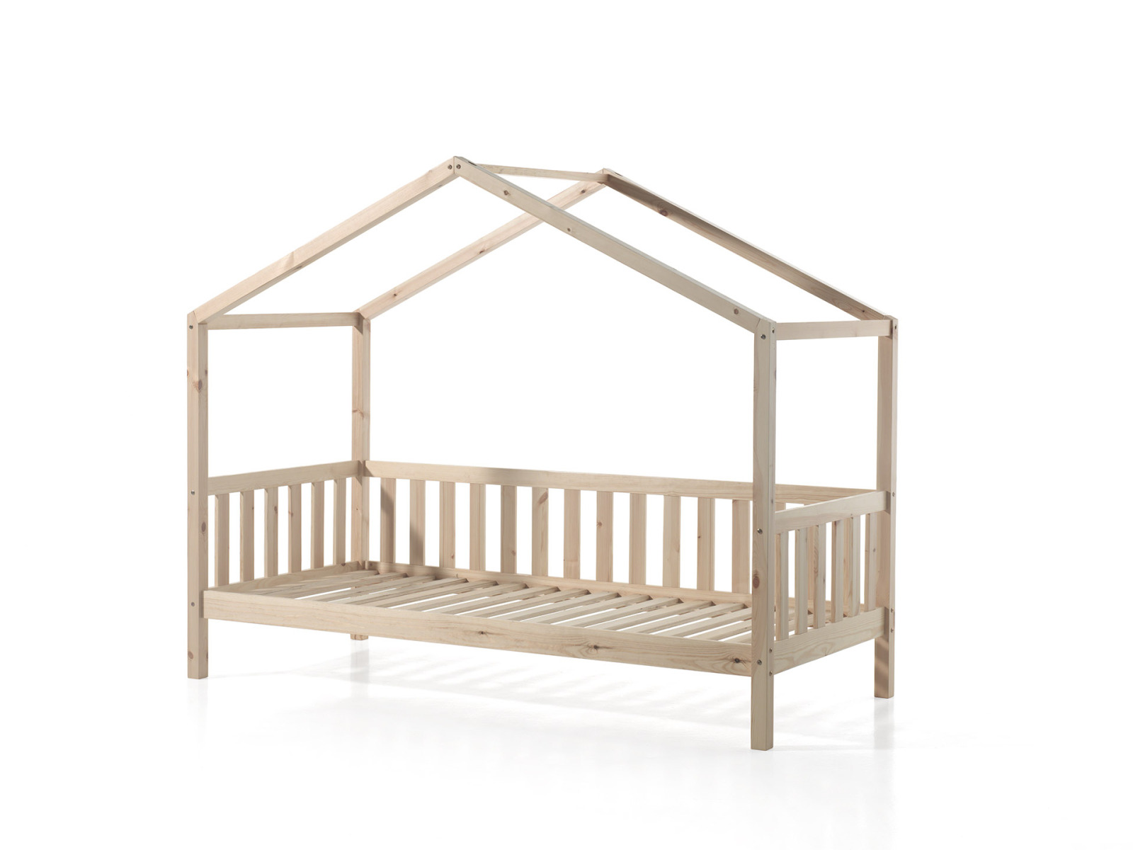 Hausbett DALLAS - Kiefer massiv - 90x200 cm