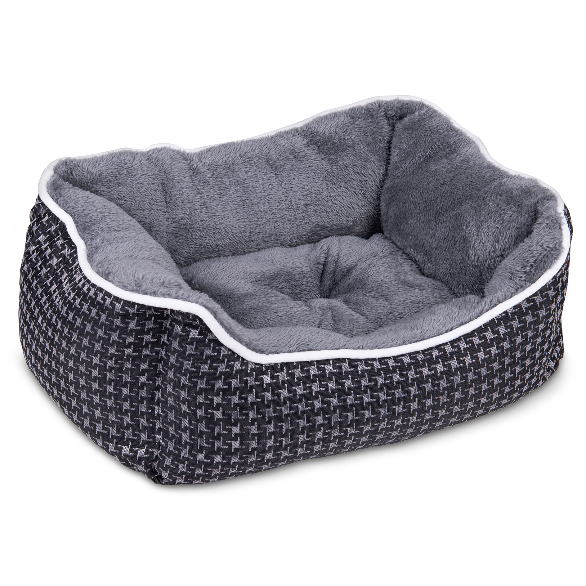 Haustierkissen S - anthrazit - schwarz - 44x34 cm