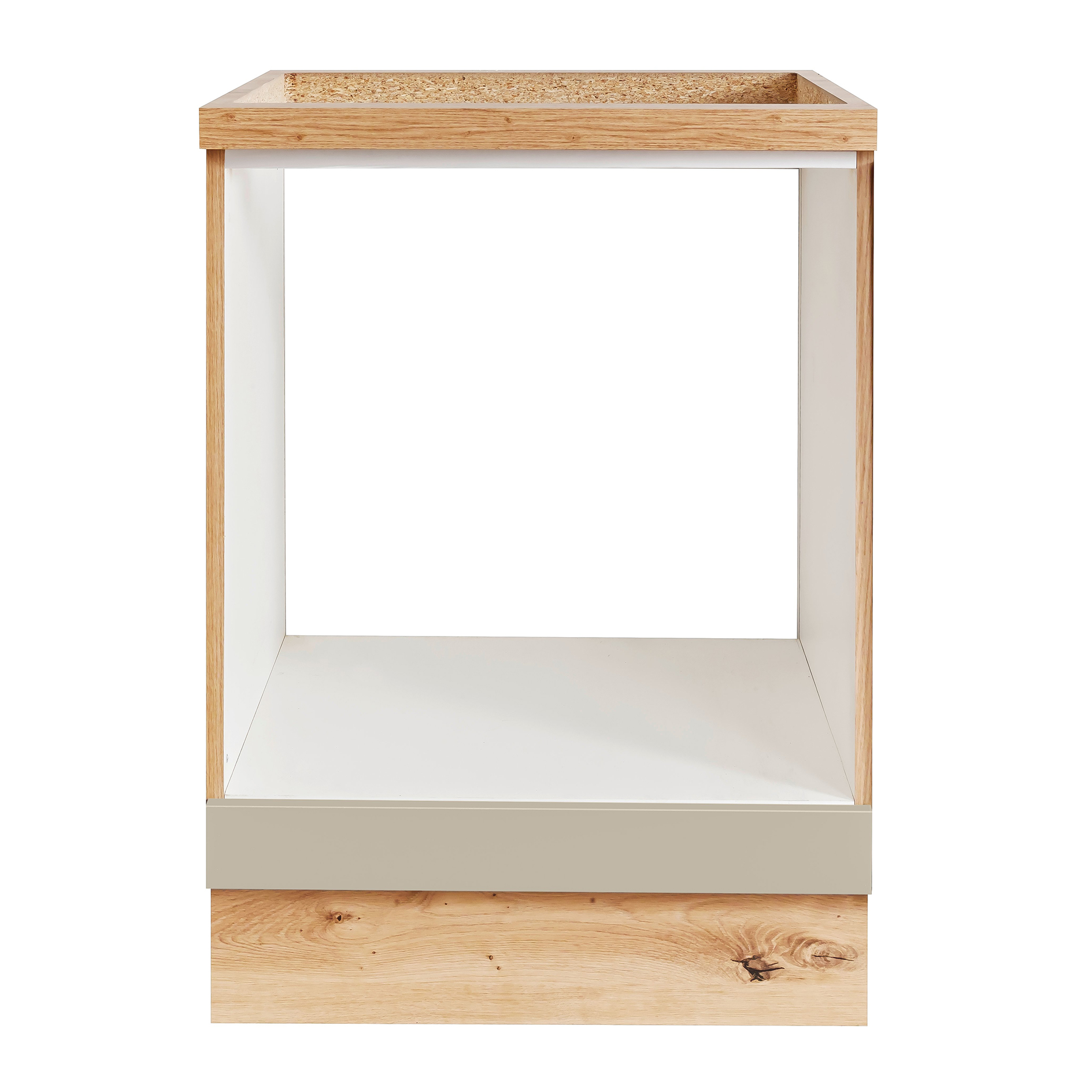 Herdumbauschrank - Macadamia matt - 60 cm breit
