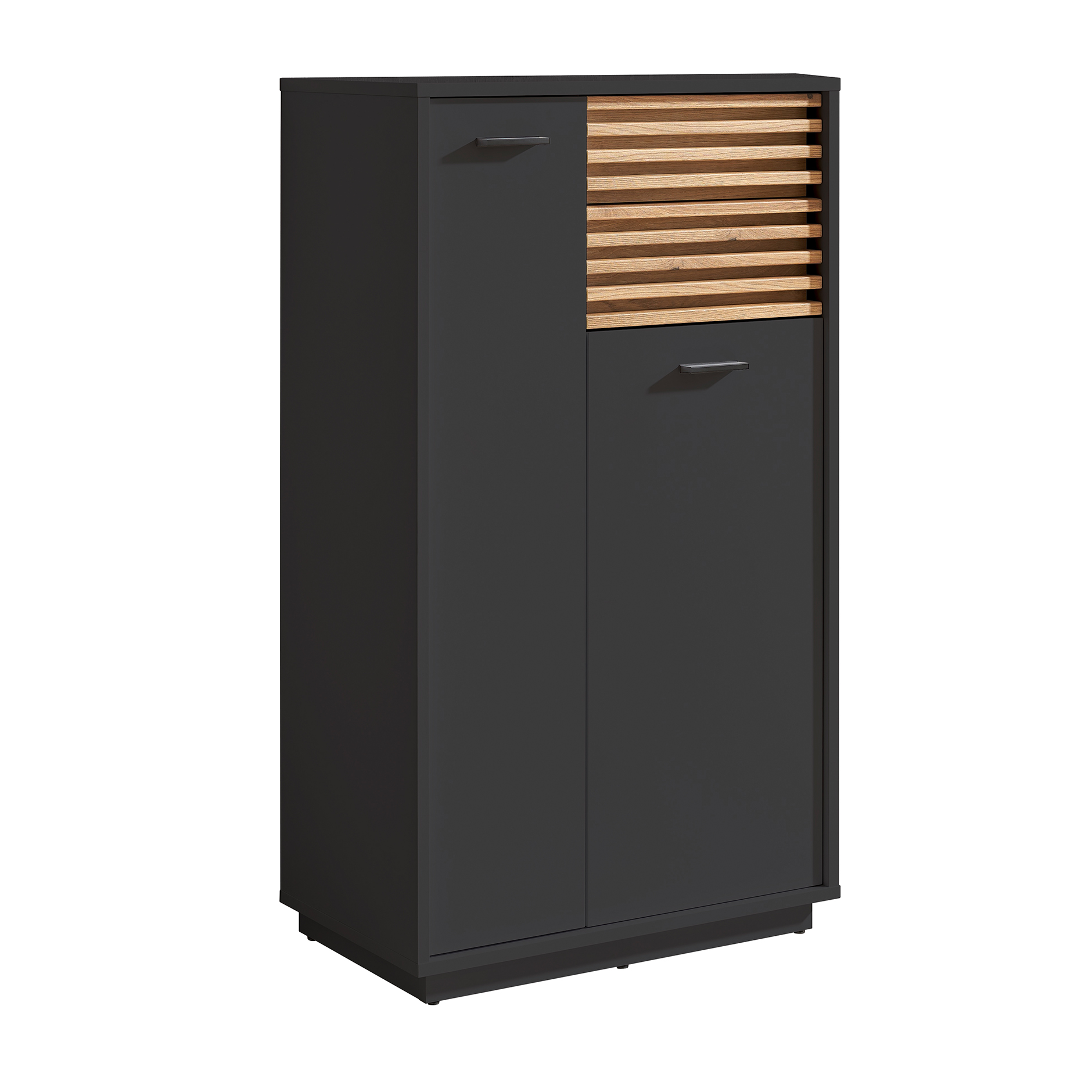 Highboard - anthrazit - Evoke Eiche - 60 cm breit