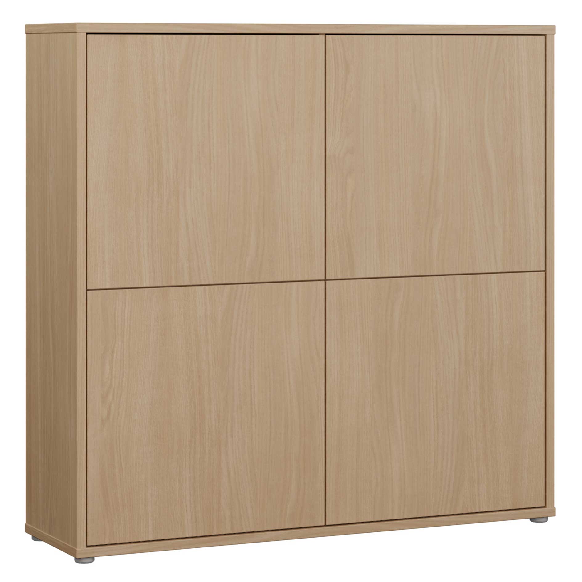 Highboard - Elegancia Eiche - 4 Türen - 125 cm