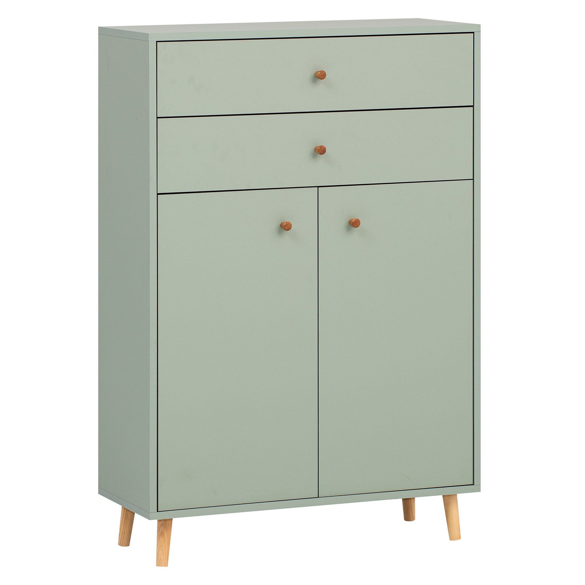 Highboard - pistazie - 77 cm breit