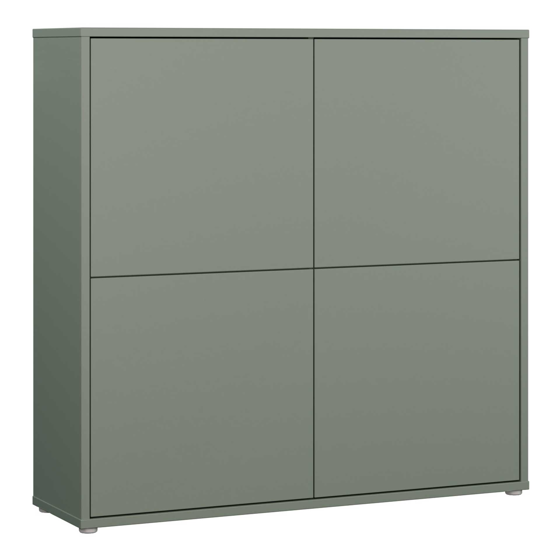 Highboard - salbei - 4 Türen - 125 cm