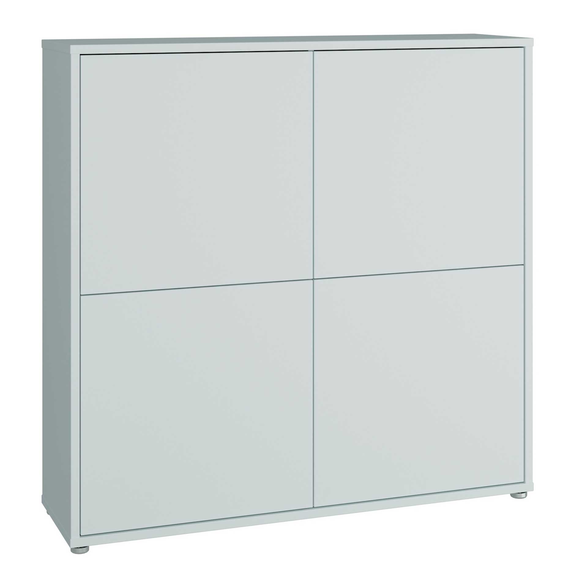 Highboard - secret grey - 4 Türen - 125 cm