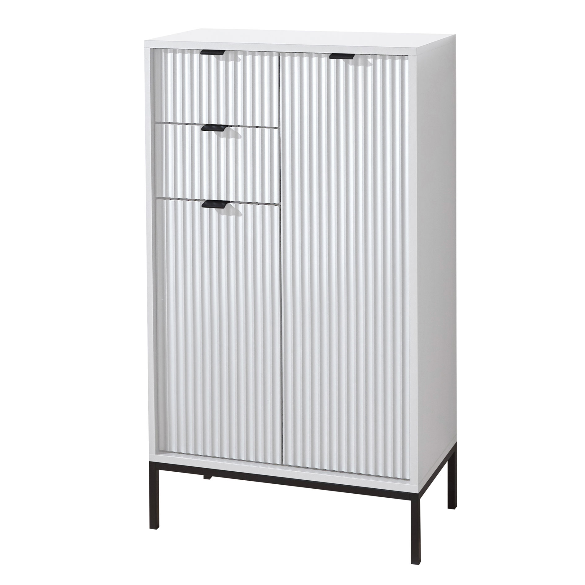 Highboard - weiß matt - 60 cm breit