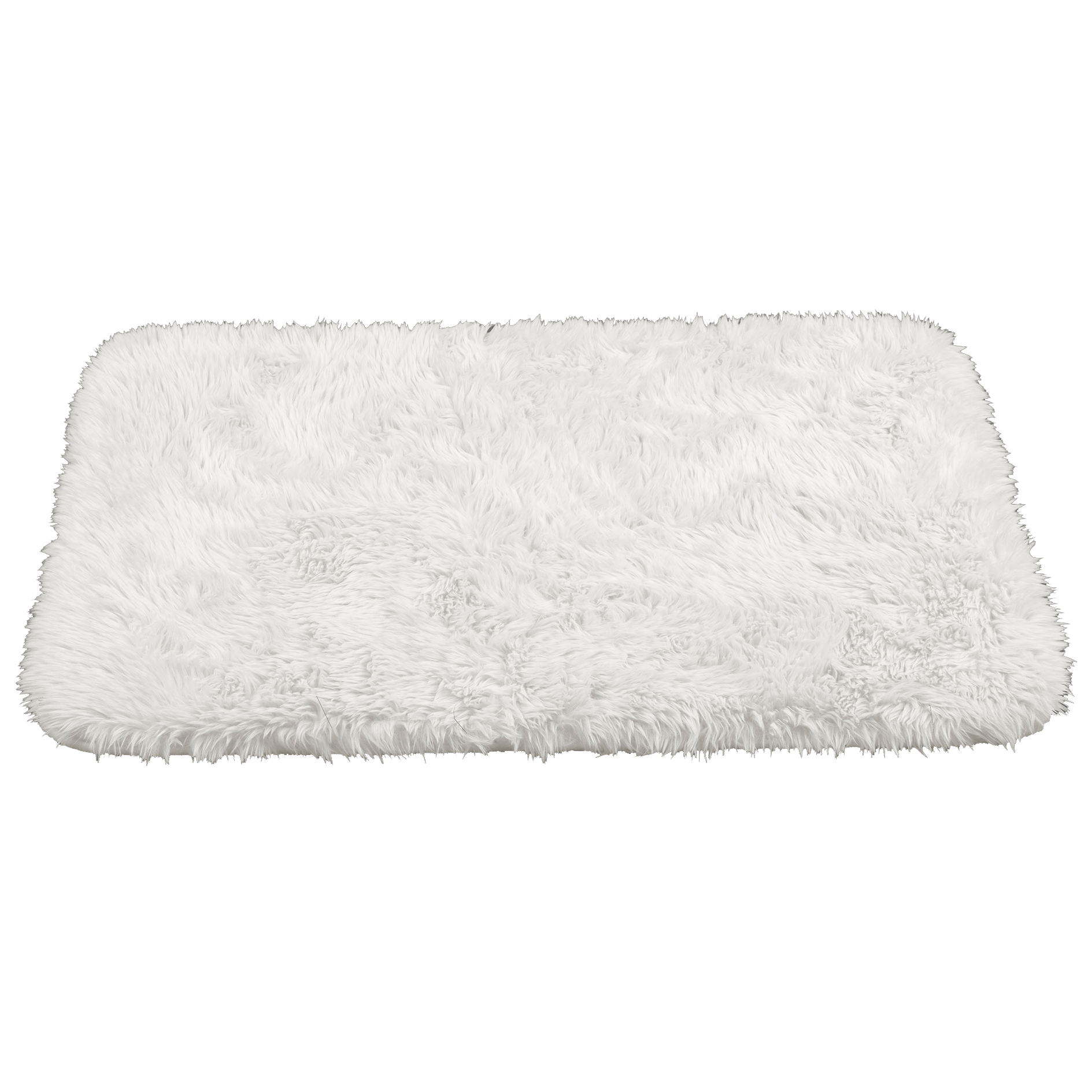 Hochflor-Teppich - ecru - 80x150 cm