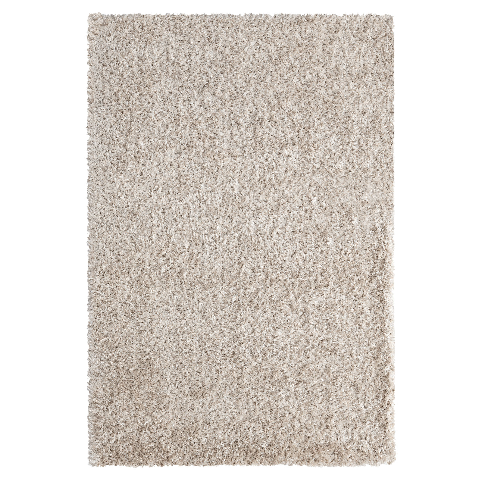 Hochflorteppich - beige - 120x160 cm