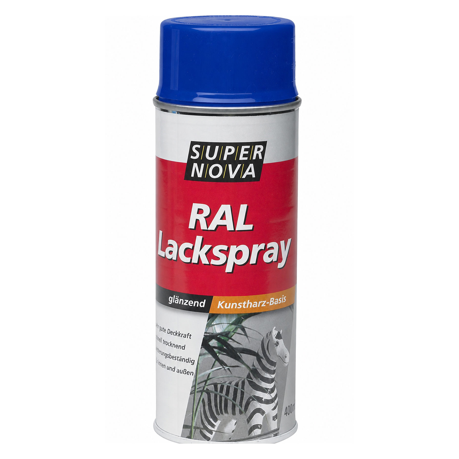 Hochglanzspray - enzianblau - 400 ml