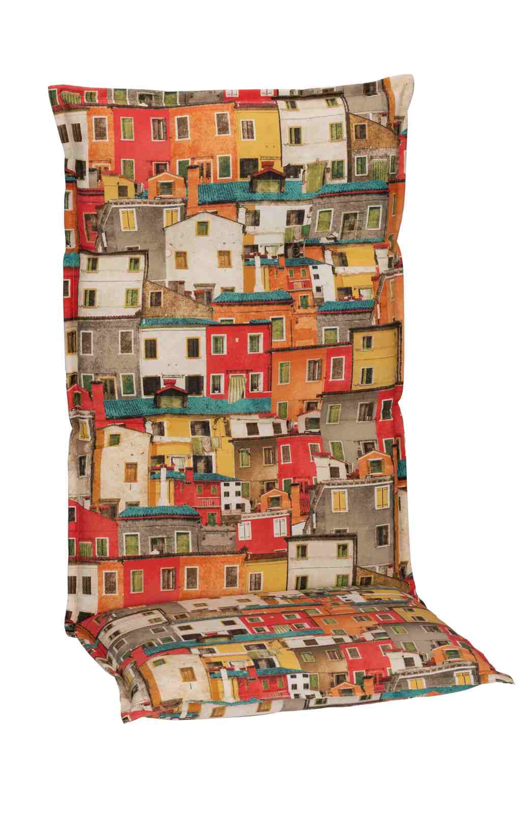 Hochlehner-Auflage - bunt - Stadt - 46x118 cm
