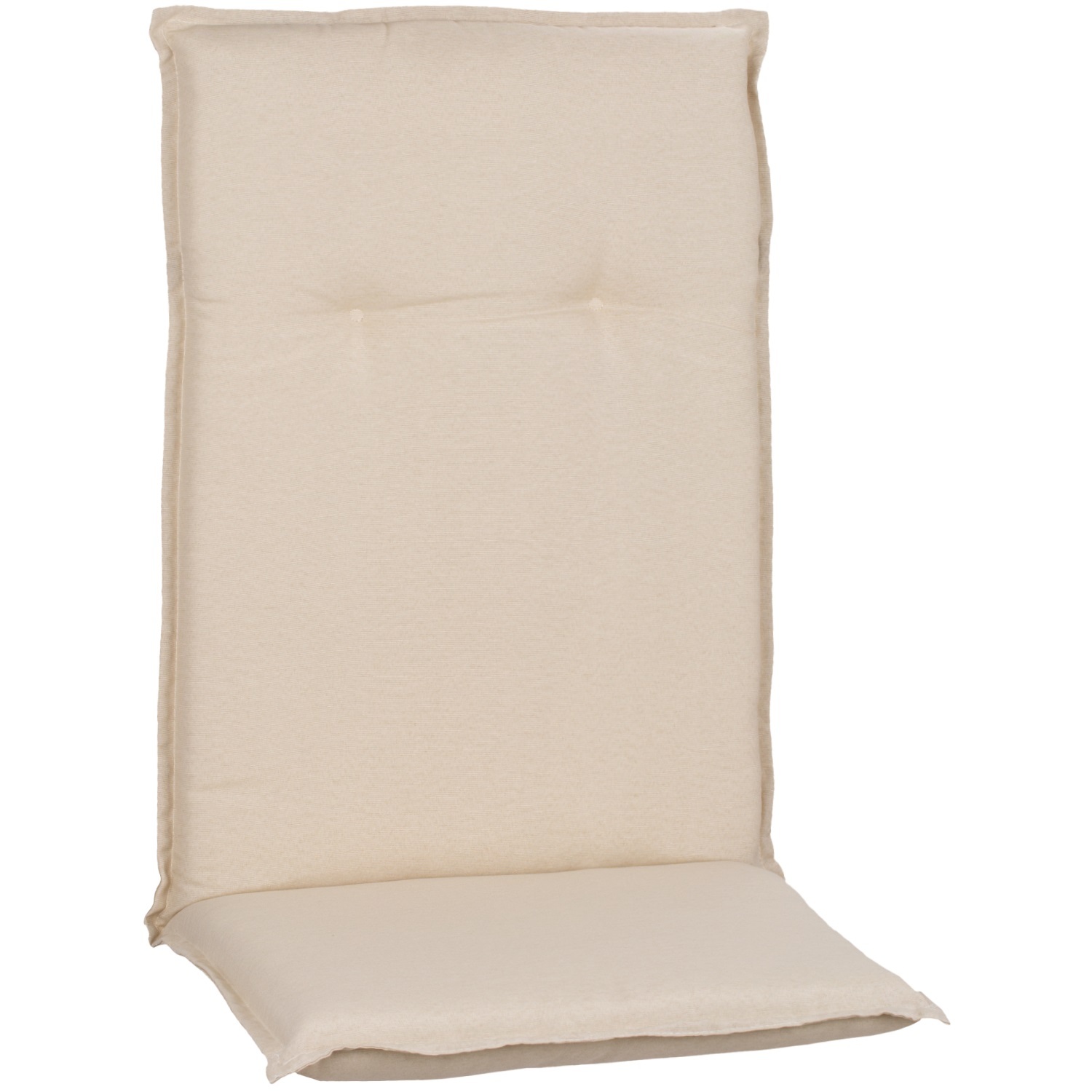 Hochlehner-Auflage - cremeweiß - 118x46 cm