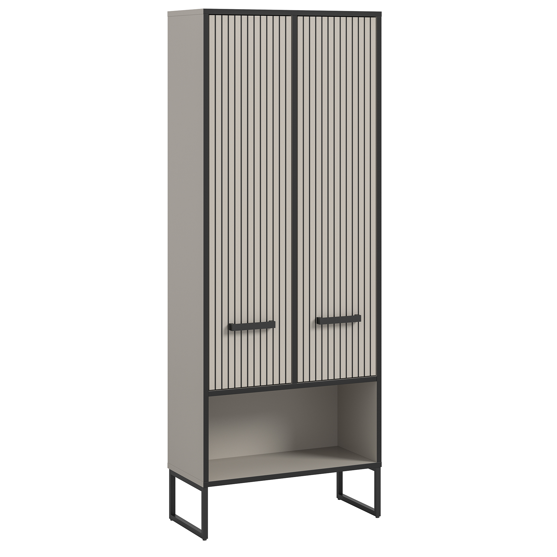 Hochschrank BAGNO - Kaschmir - 59 cm breit