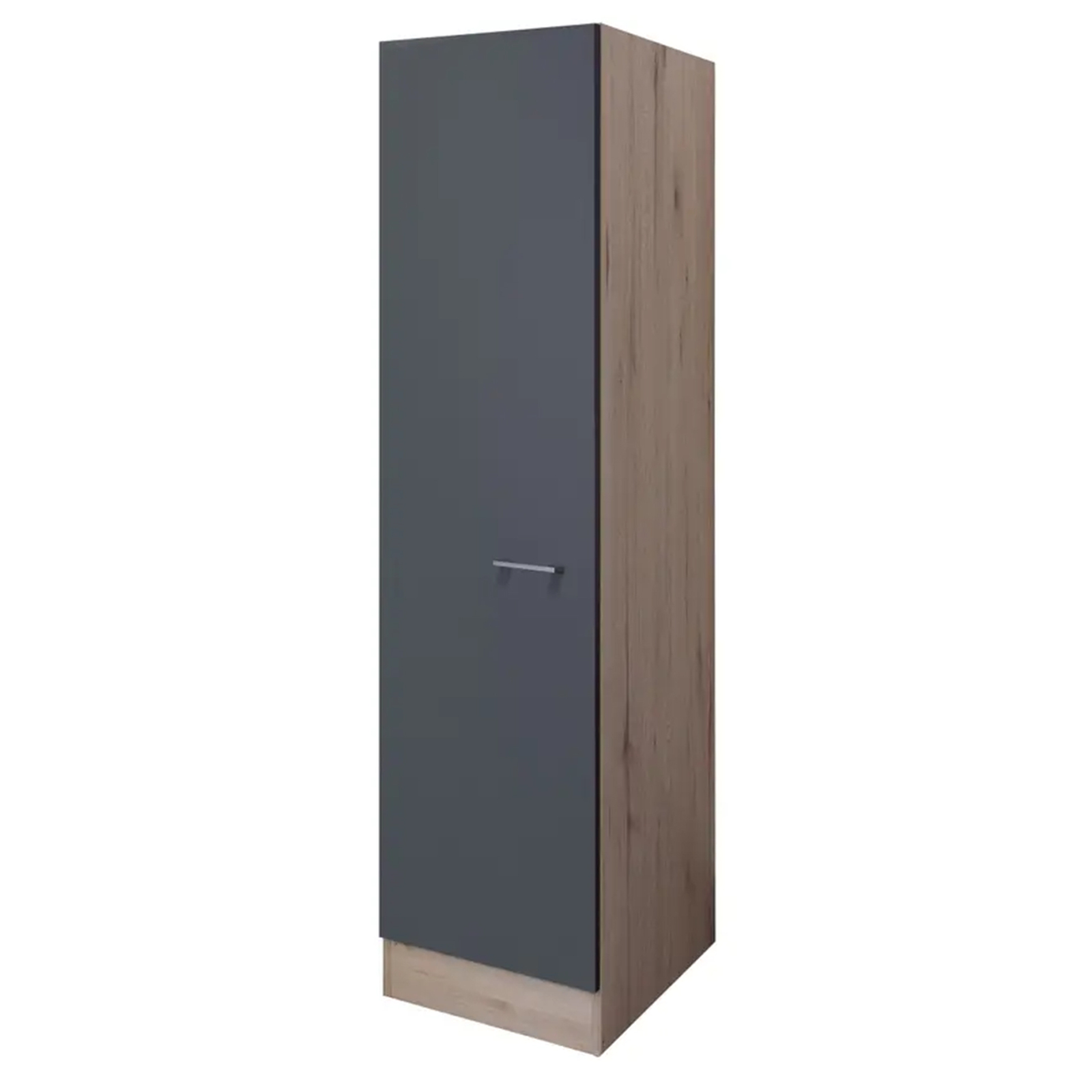 Hochschrank MORENA - San Remo Eiche - Basaltgrau matt