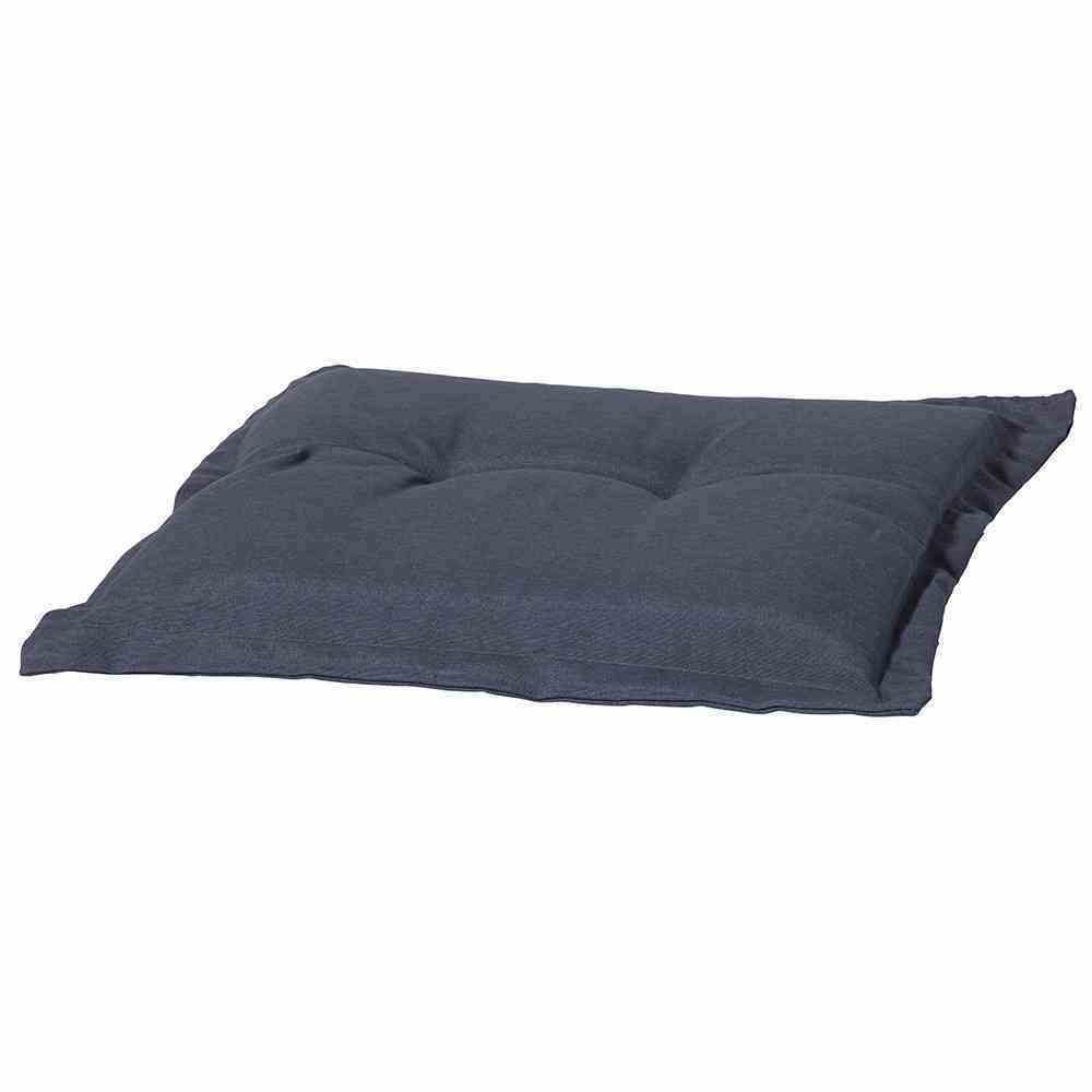 Hocker-Auflage PANAMA - grau - 50x50 cm