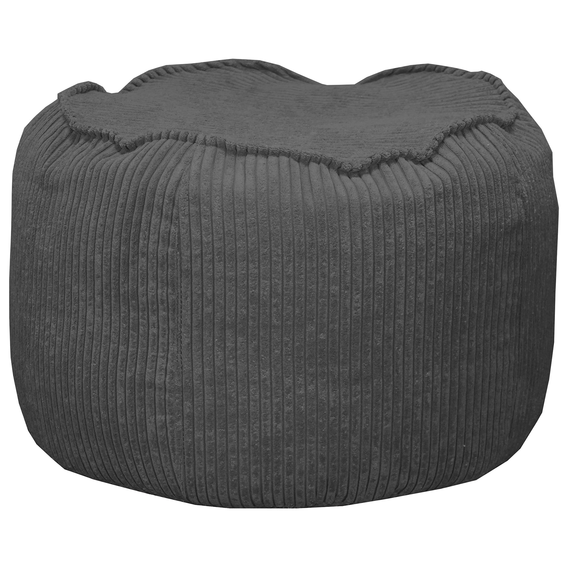 Hocker - dunkelgrau - Cord